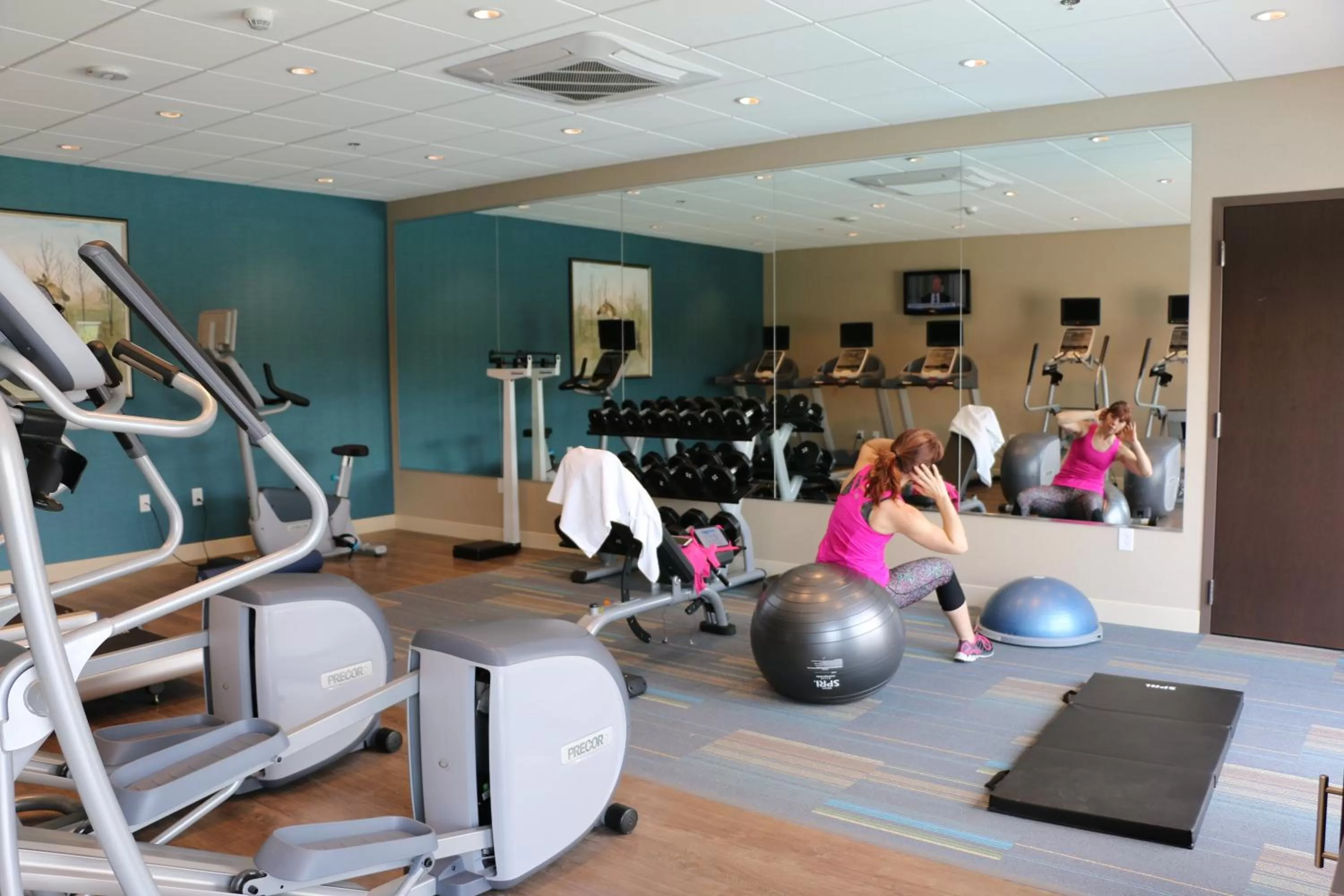 Fitness centre/facilities in Holiday Inn Express & Suites - Hendersonville SE - Flat Rock by IHG