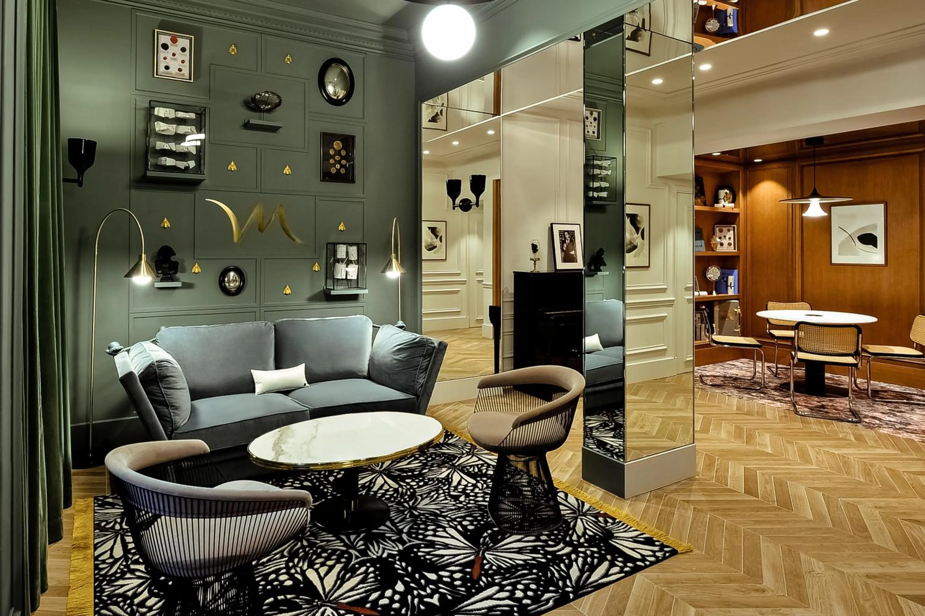 Living room in Mercure Paris Gare De Lyon Opera Bastille