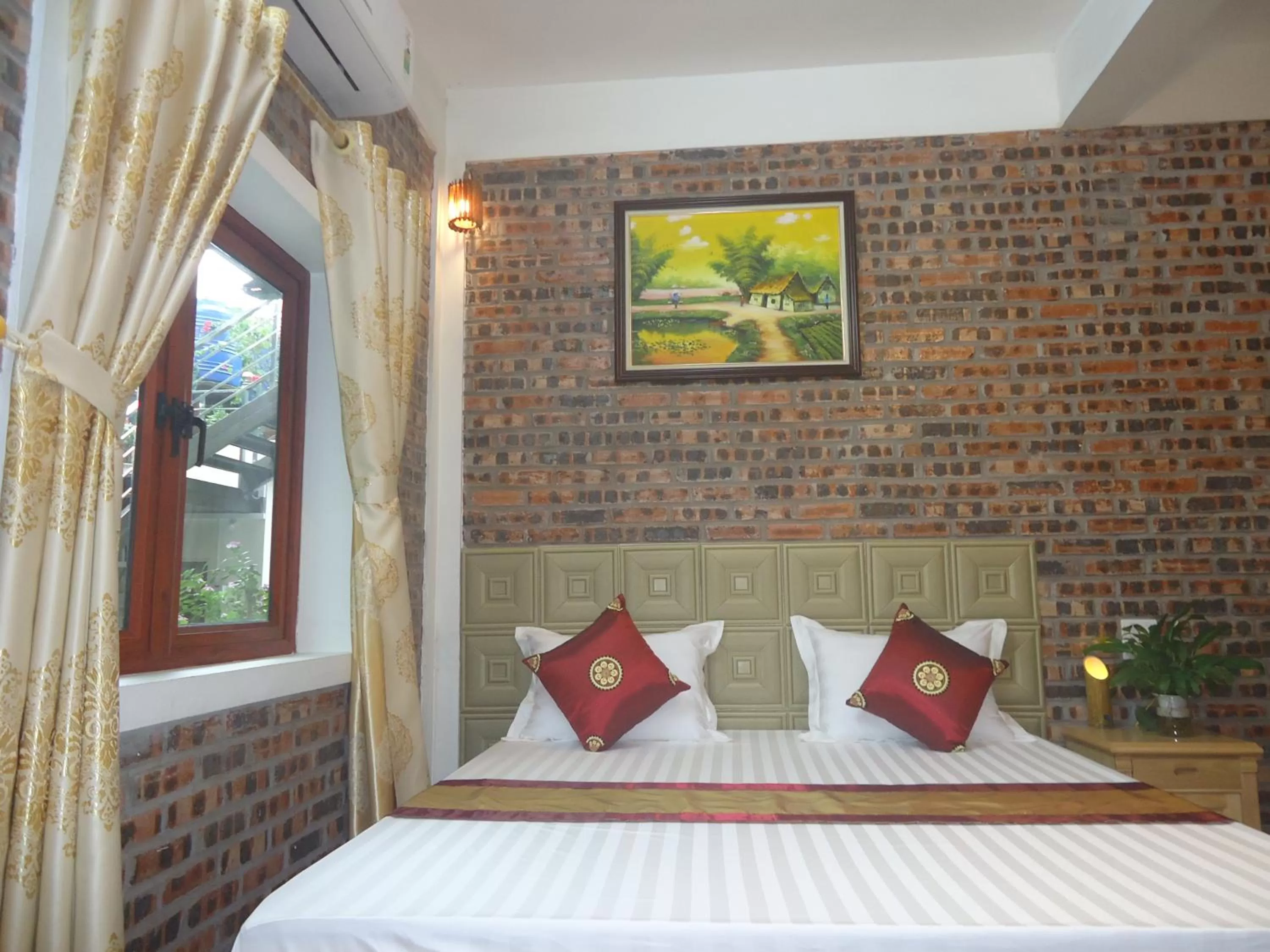 Bedroom, Bed in Green Space Homestay