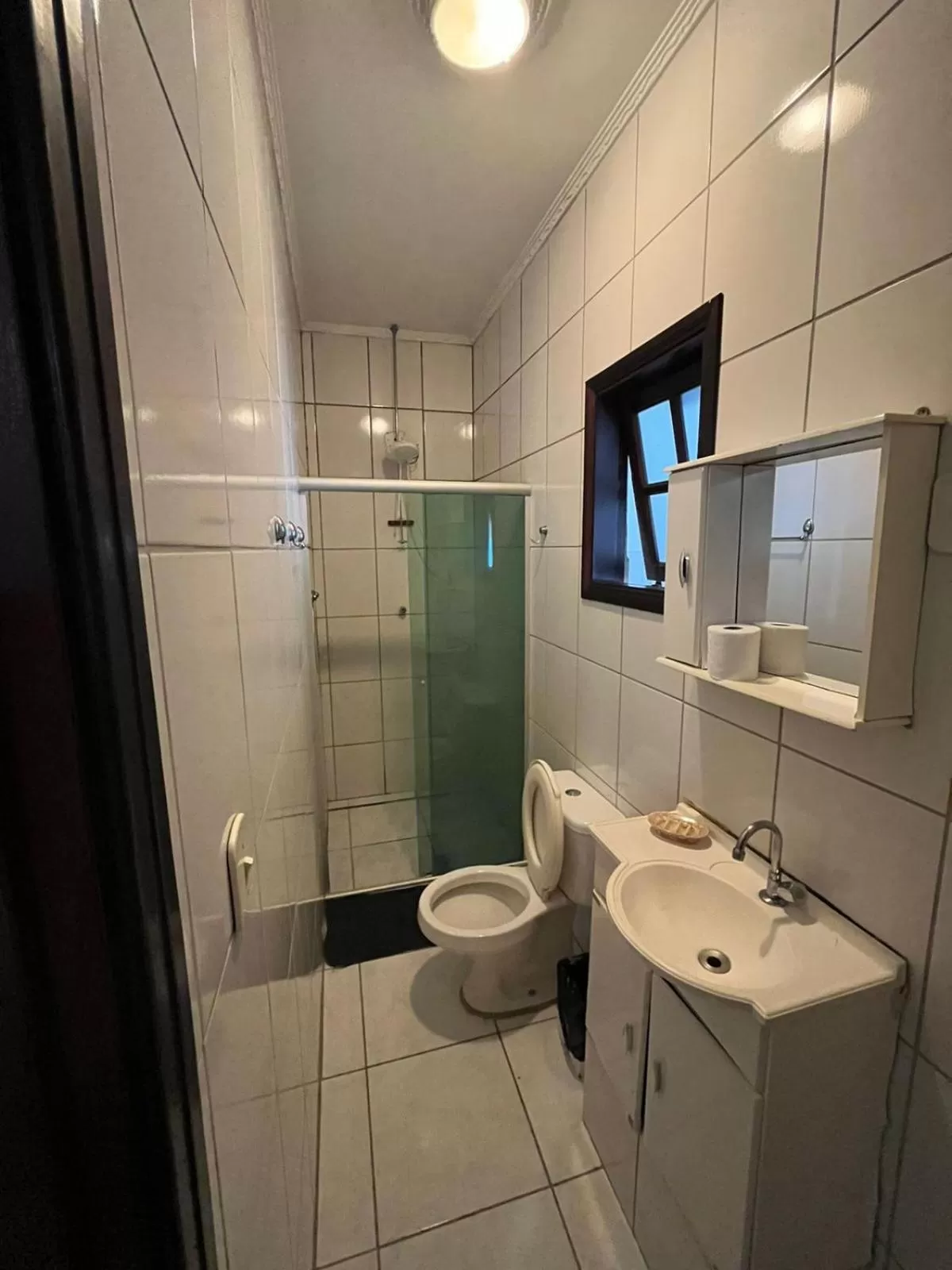 Bathroom in Hotel Vitória