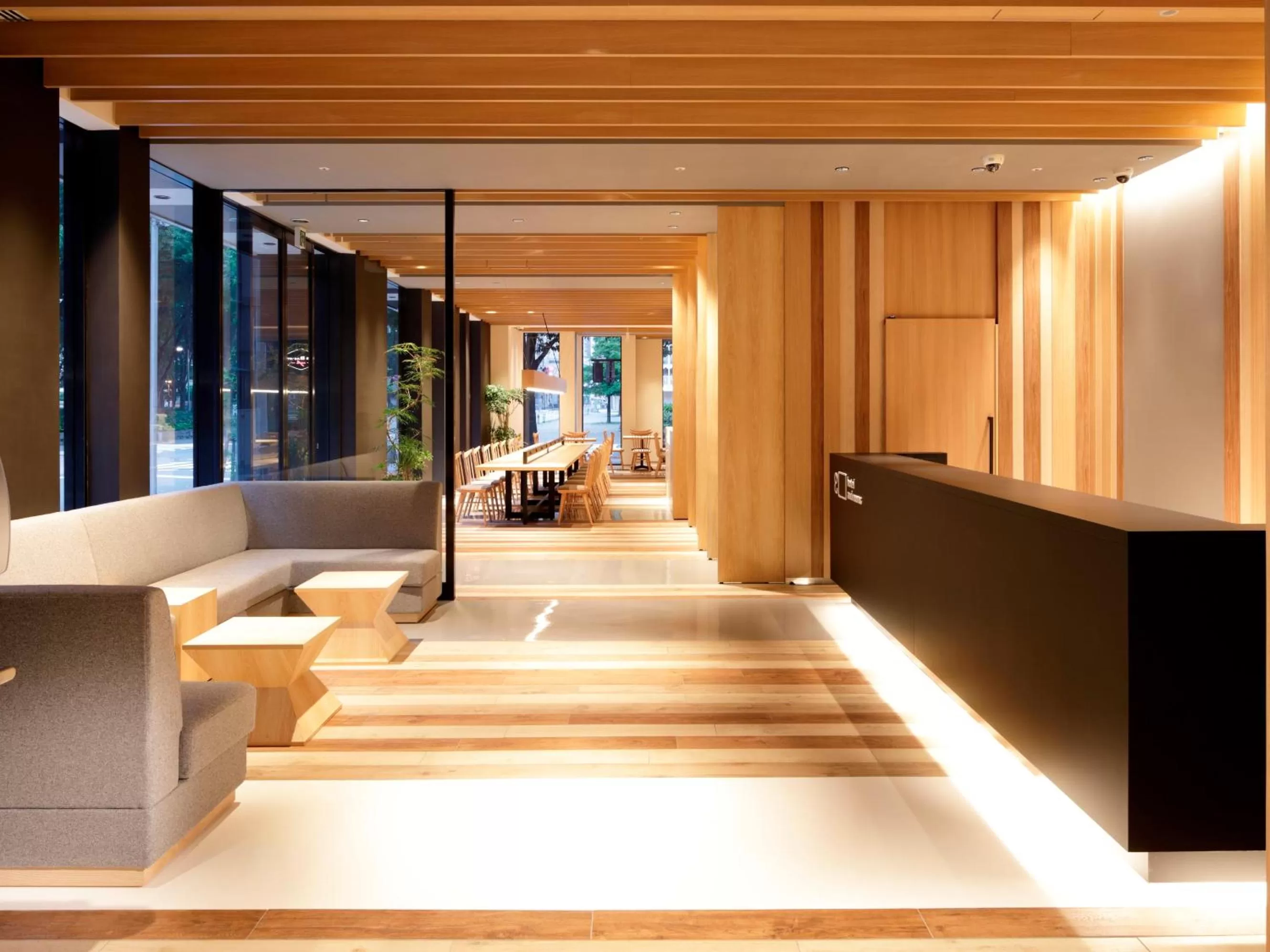 Lobby or reception in hotel androoms Nagoya Sakae