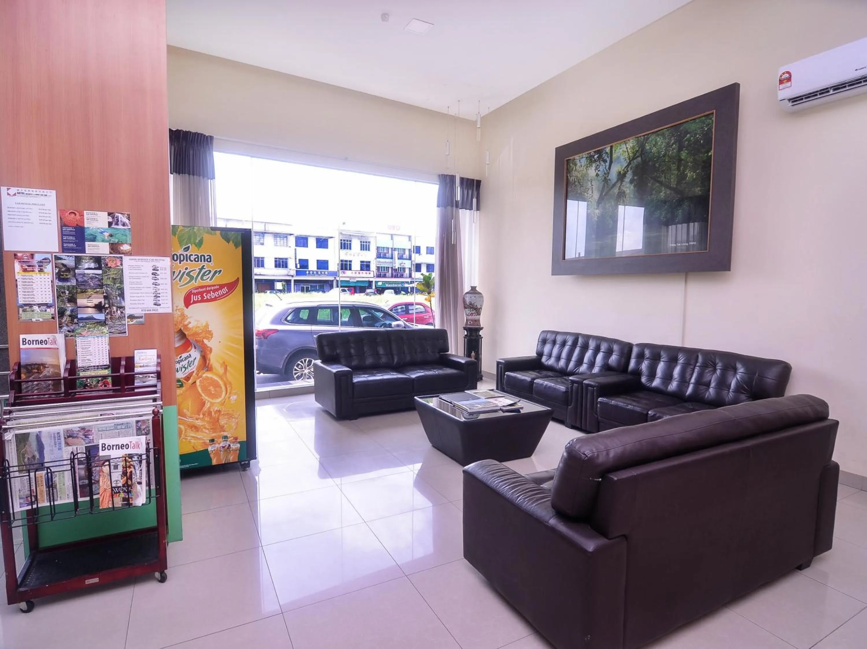 Seating area in Nova Kuching Hotel