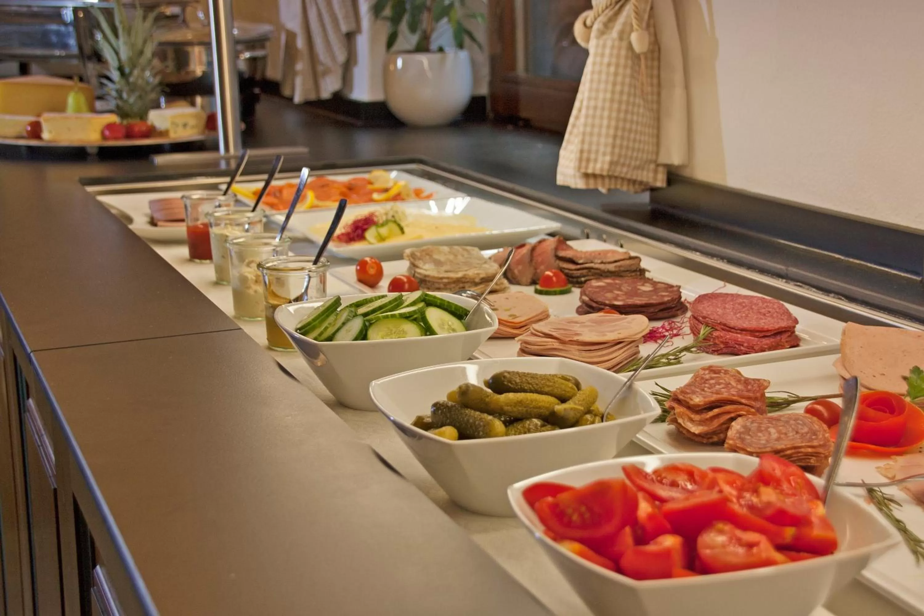 Buffet breakfast in Hotel Bayerischer Hof