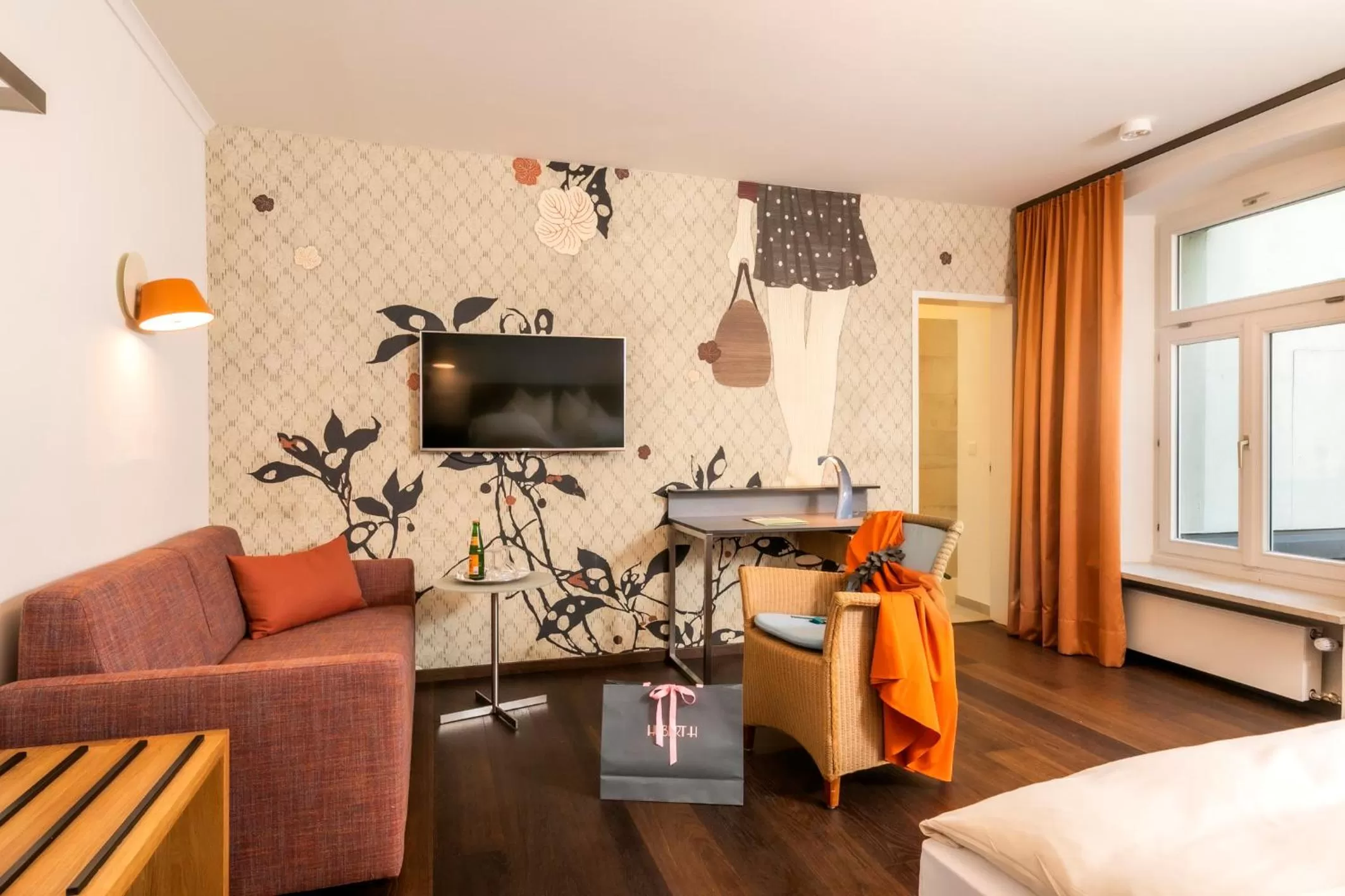 Seating area in Hotel Münchner Hof und Blauer Turm