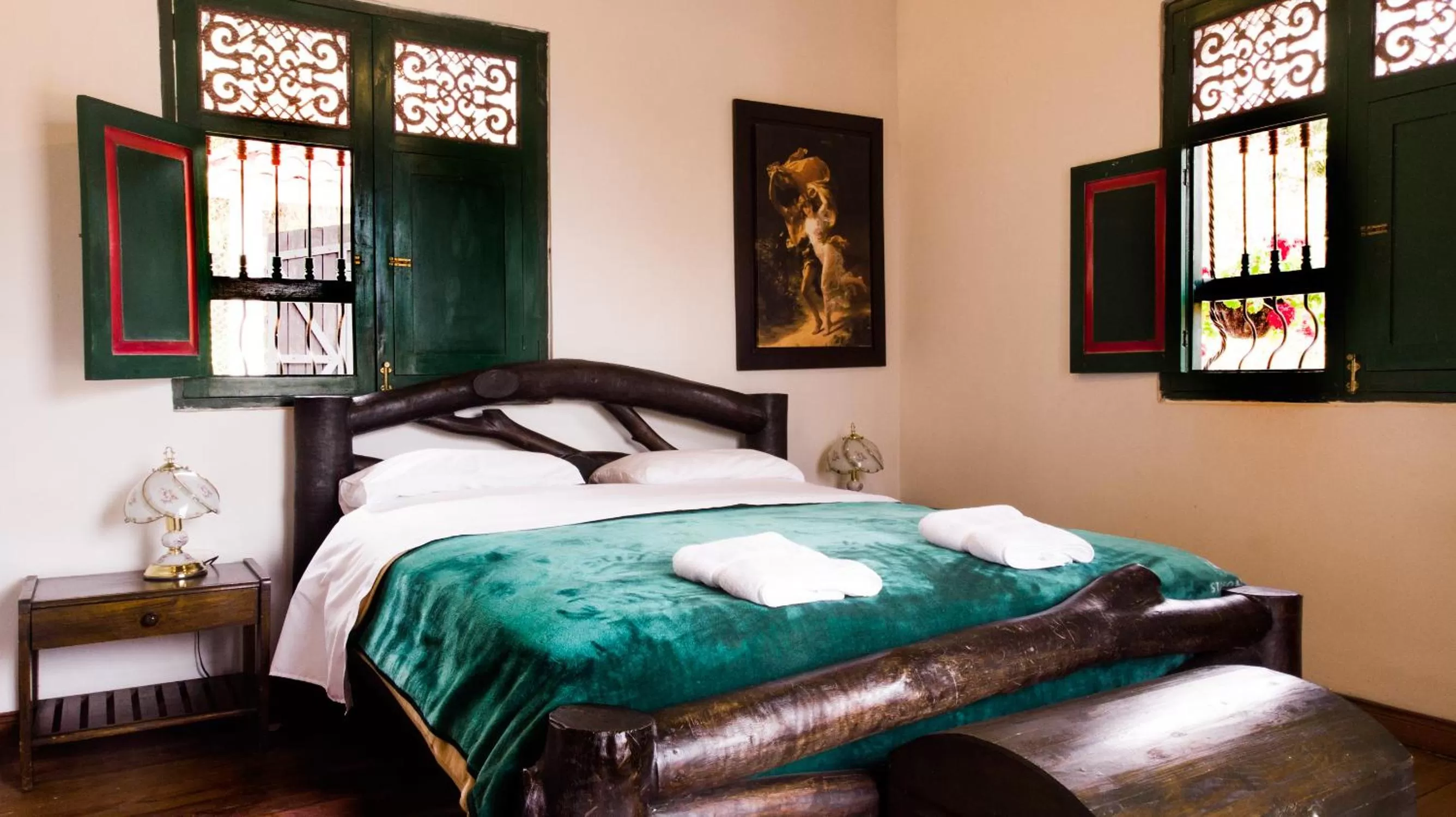 Bed in Finca Campestre La Adelita B&B