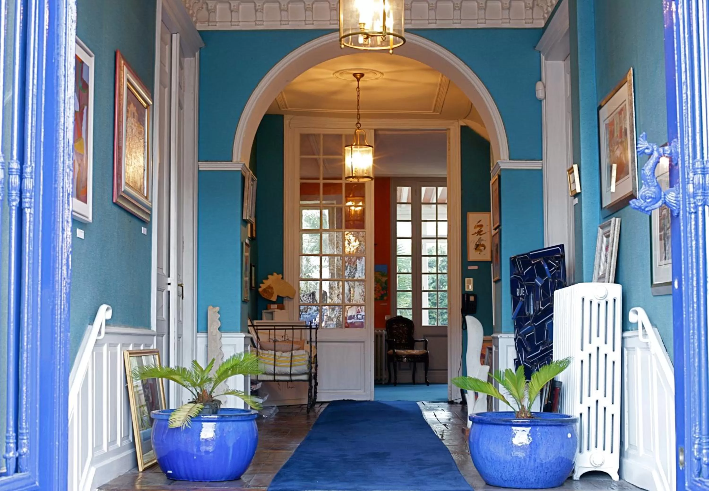 Lobby or reception, Seating Area in chambres de charme "Florence"