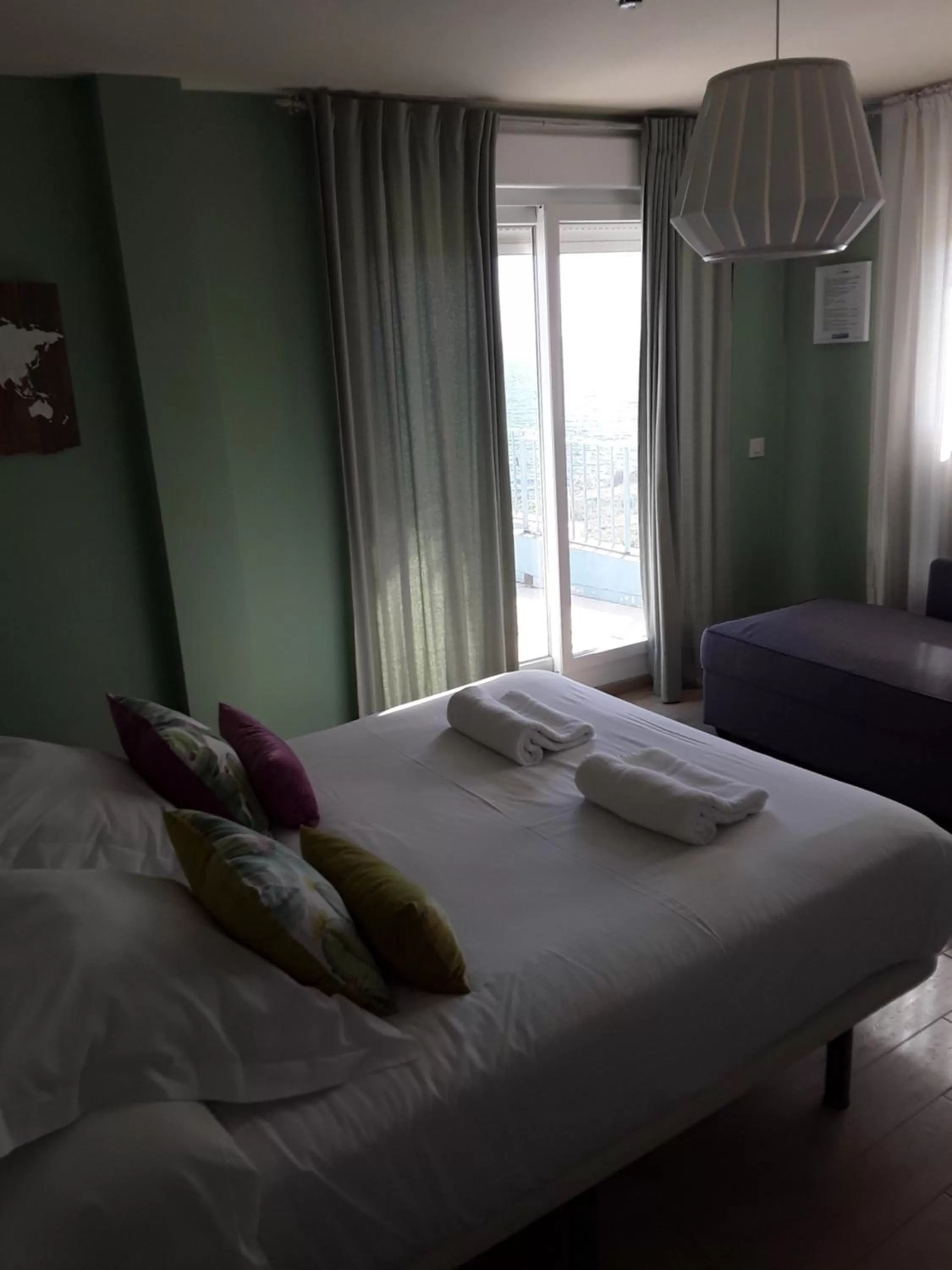 Bed in Punta Carnero Hostal singular