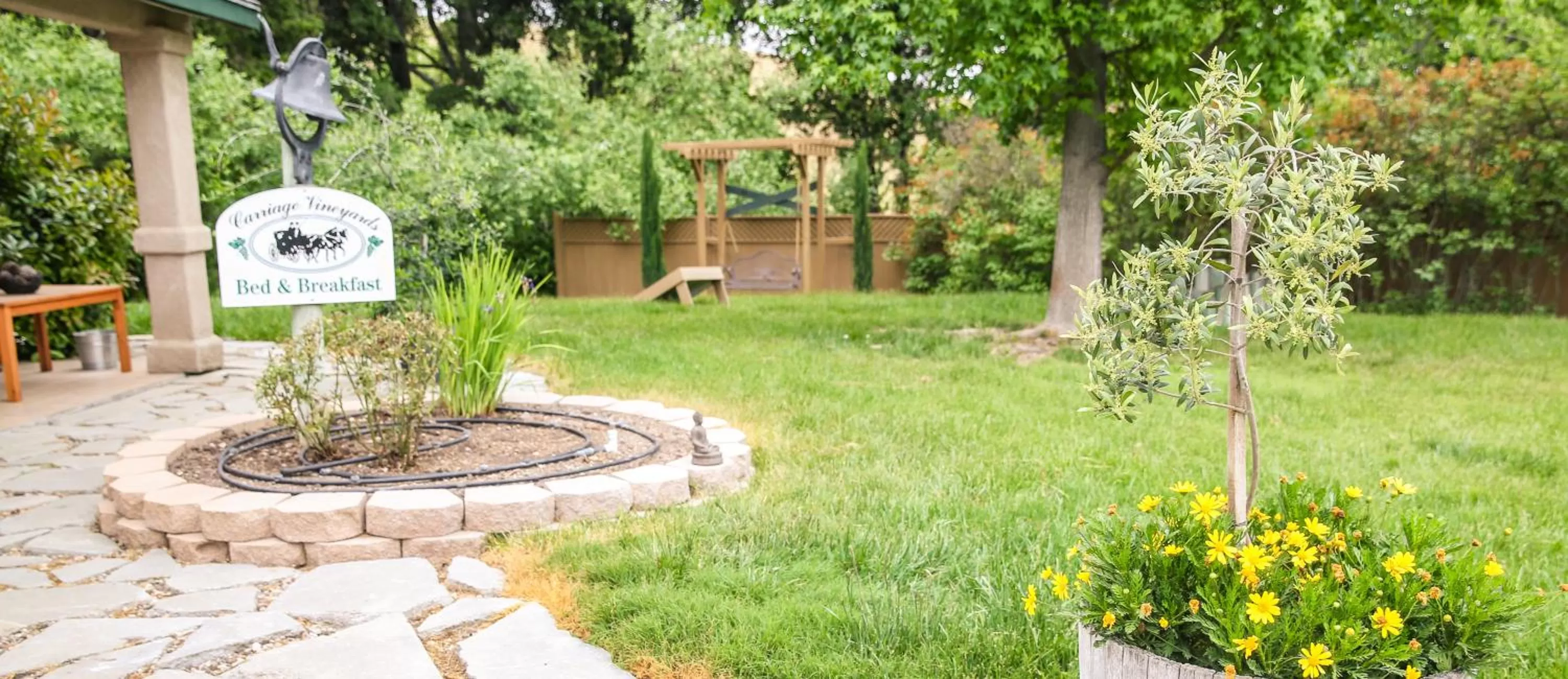 Property logo or sign in The Eden House Vineyard