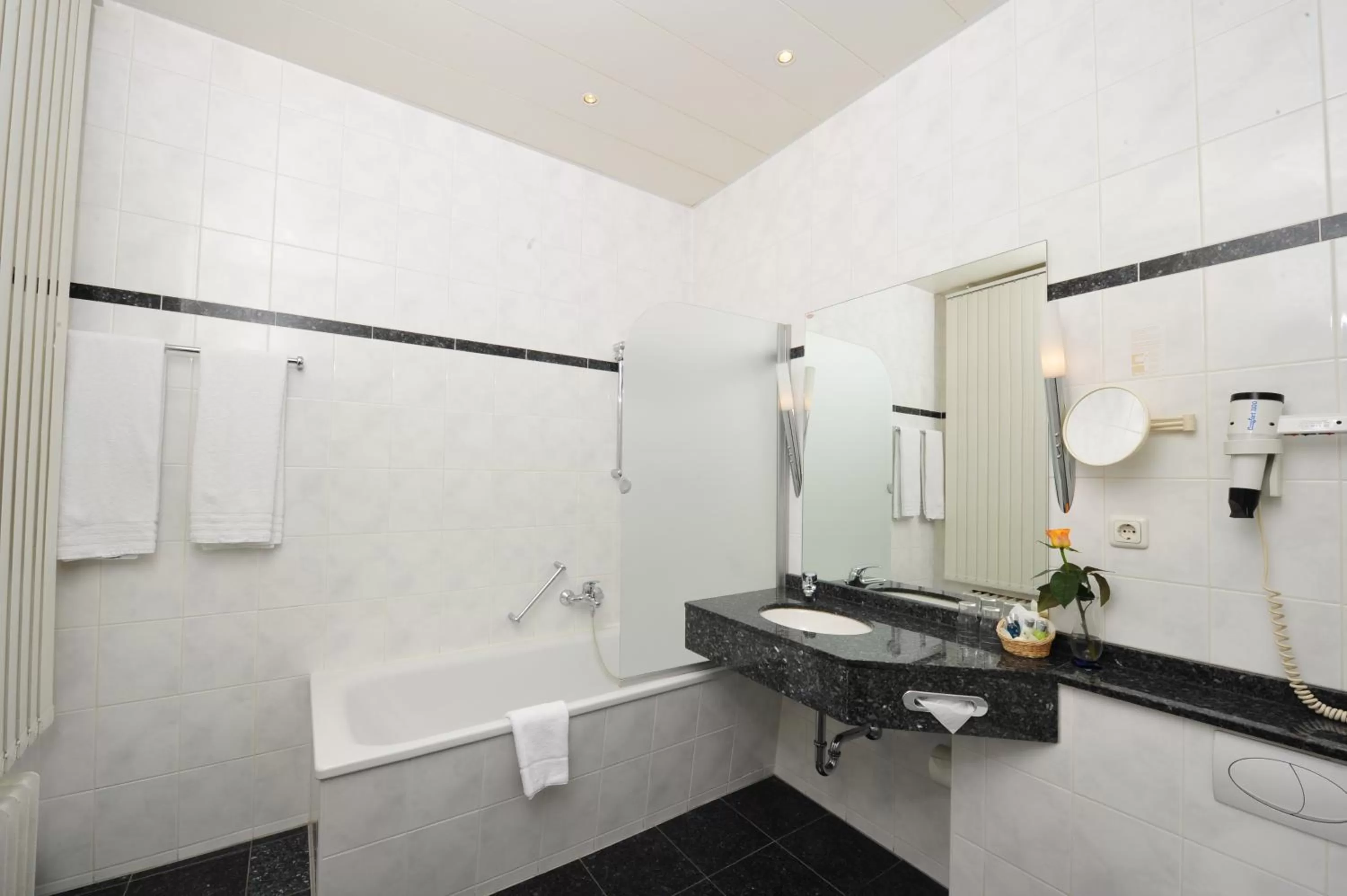 Toilet in Frühlings-Hotel