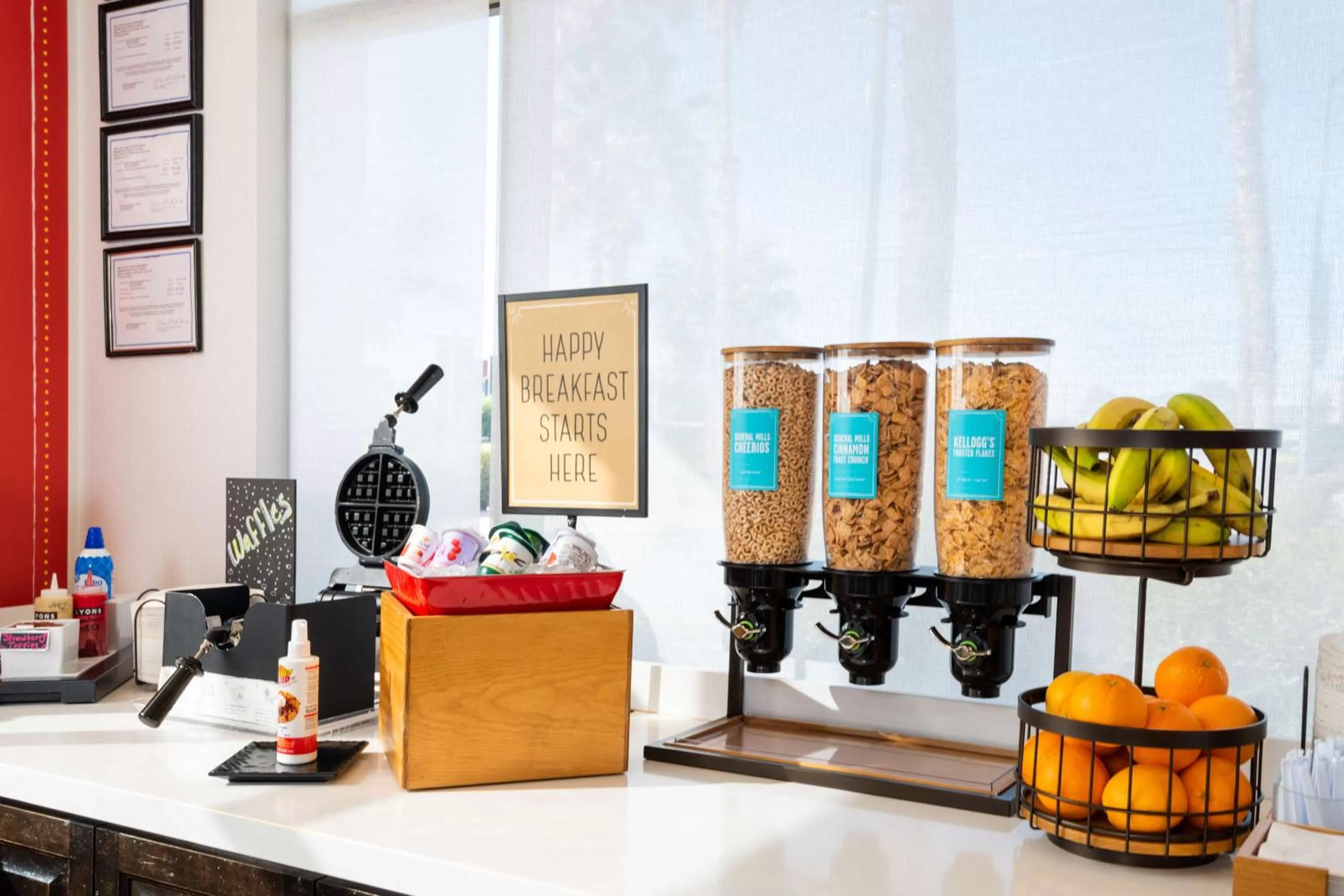 Breakfast in Hampton Inn Tucson-Airport