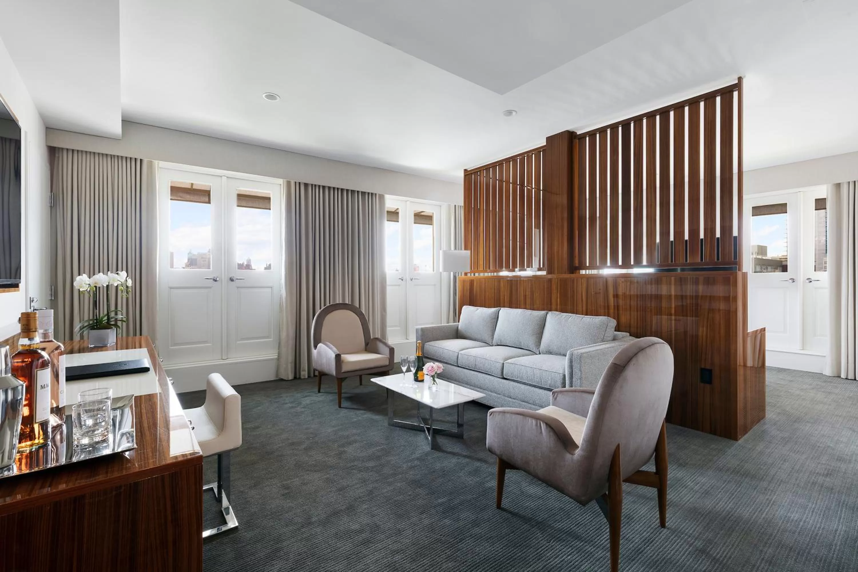 Brooklyn Bridge Suite Terrace  in 33 Seaport Hotel New York