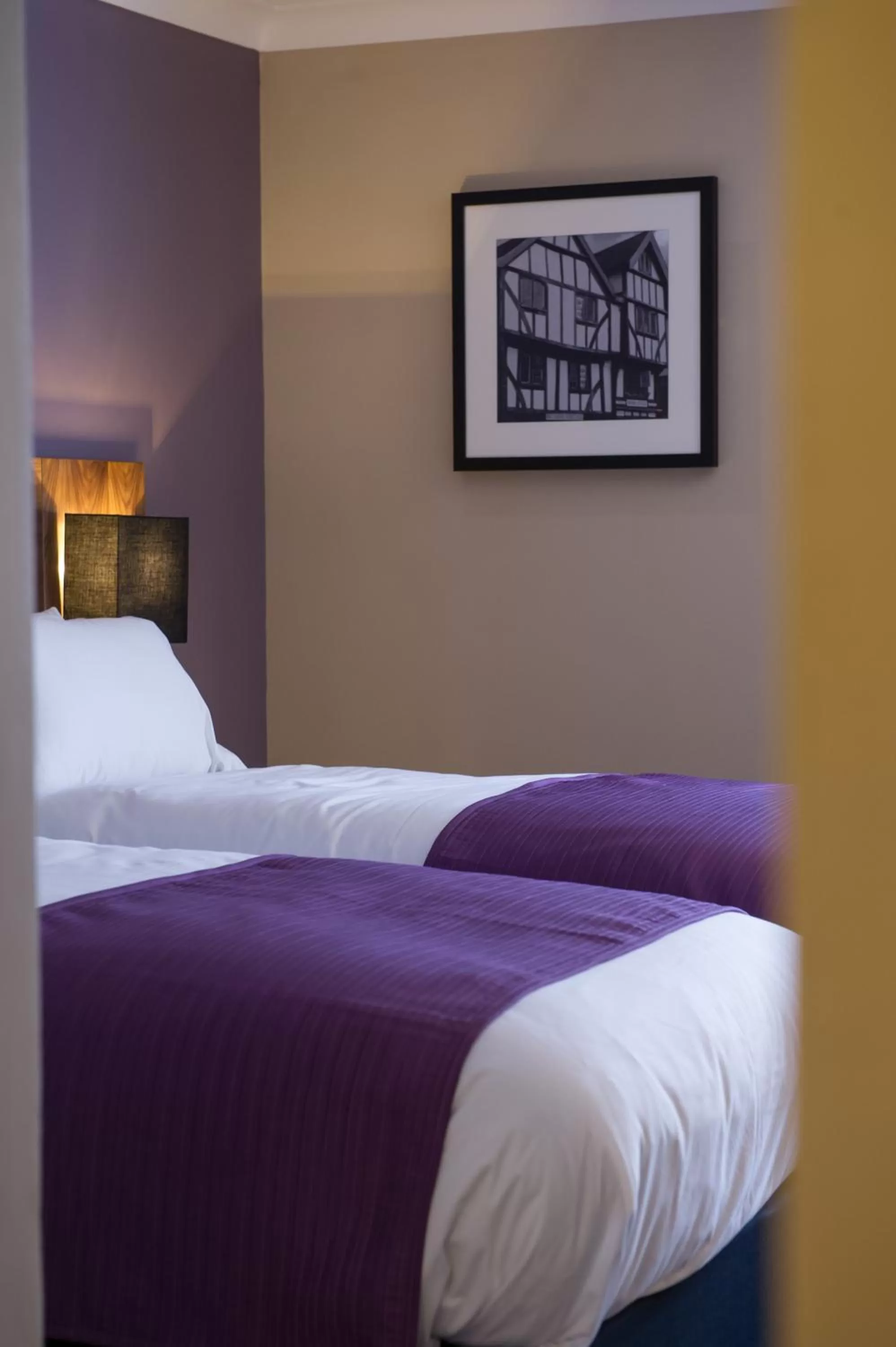 Bed in The Crown & Greyhound by Innkeeper's Collection