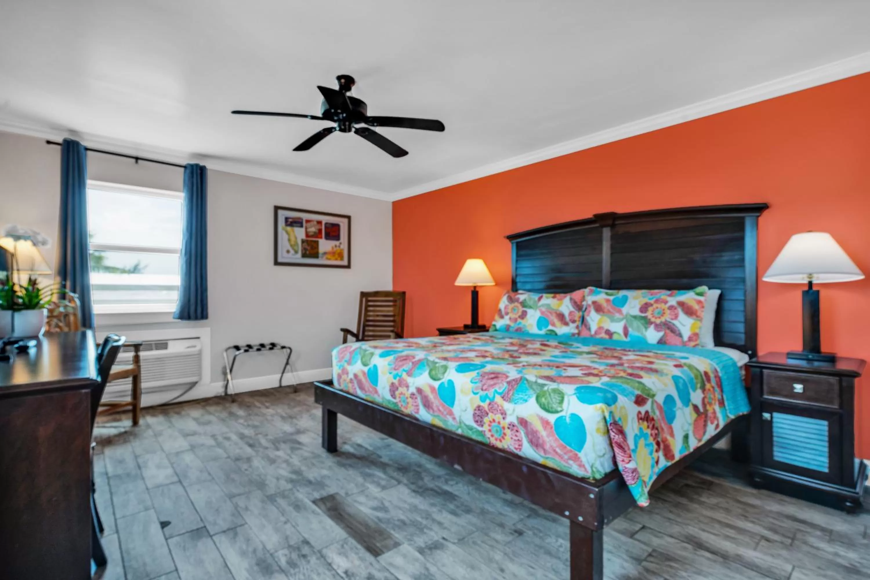 Bed in Coconut Cay Resort