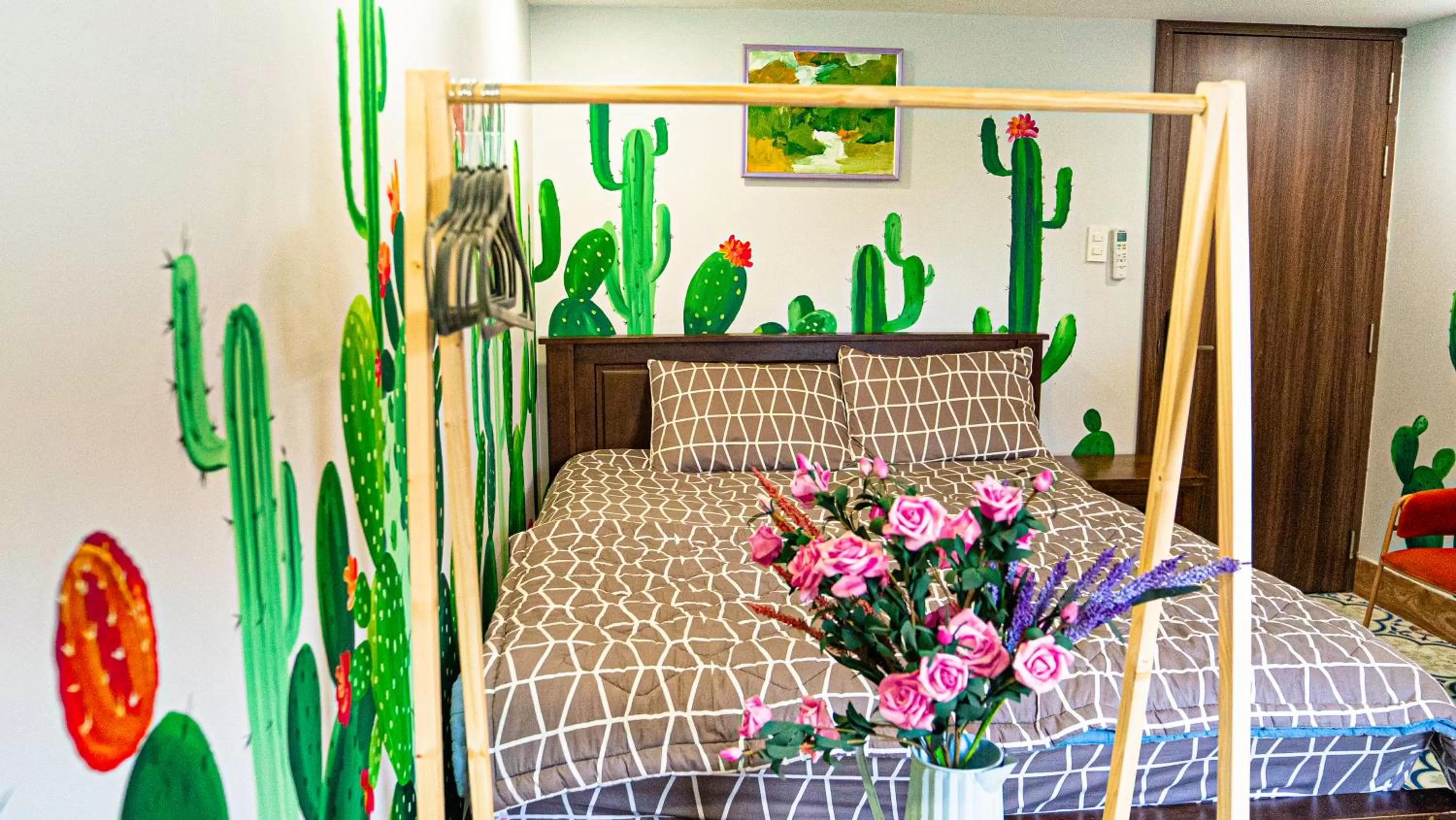 Bed in Cherry Apartment - Thao Dien Centre