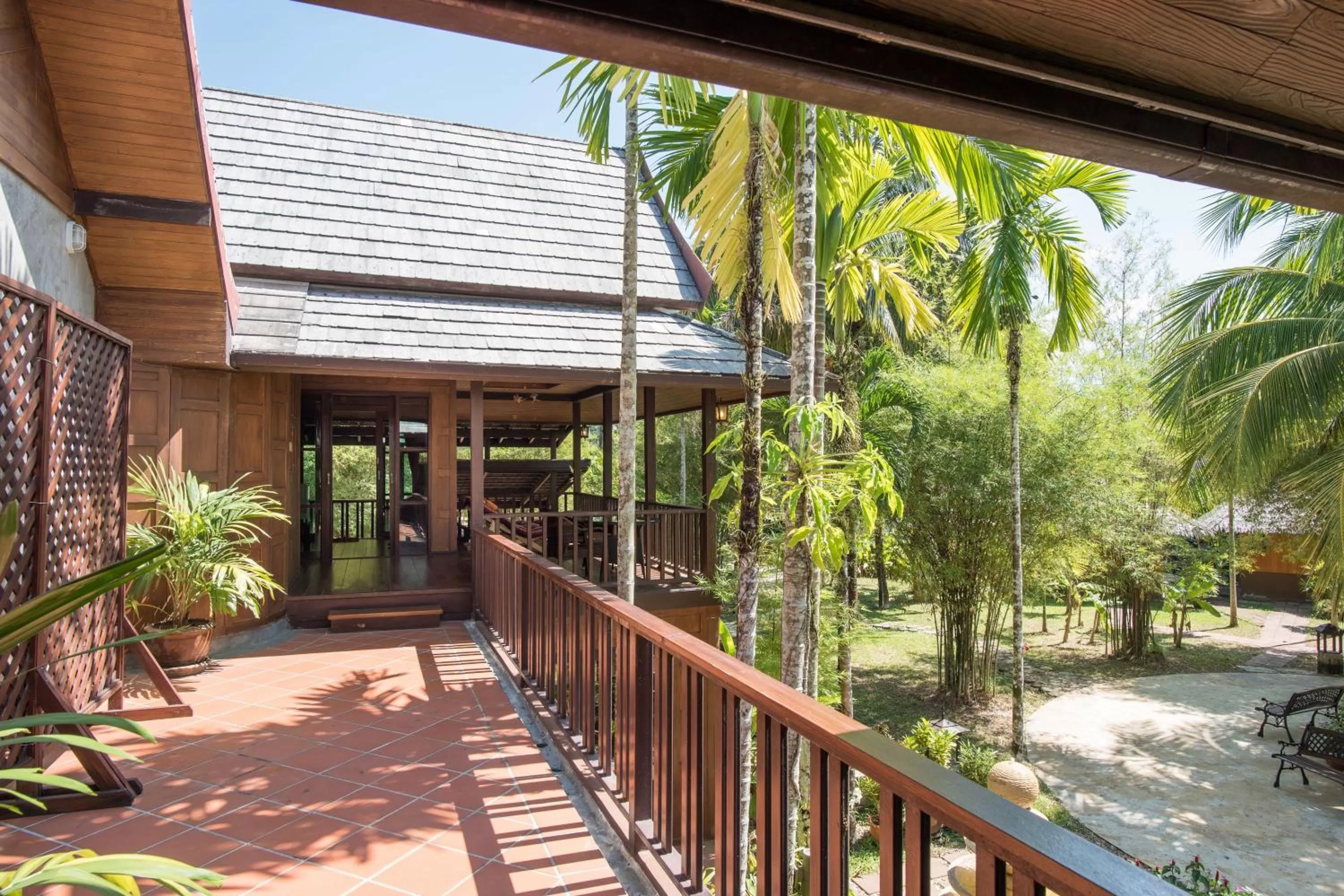 Balcony/Terrace in ThaiLife Wellness & Meditation Resort- SHA Plus