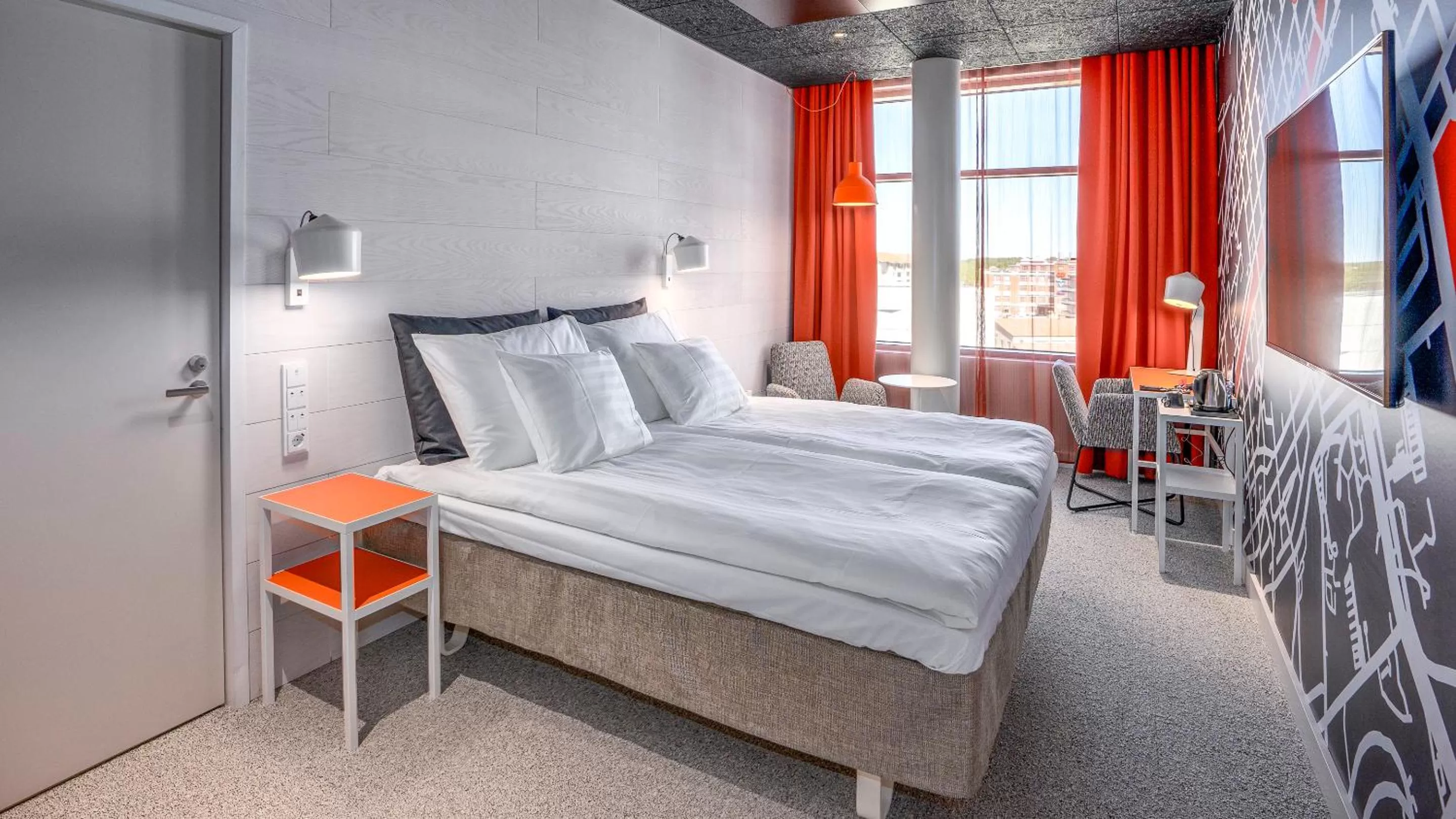 Bed in Original Sokos Hotel Kupittaa