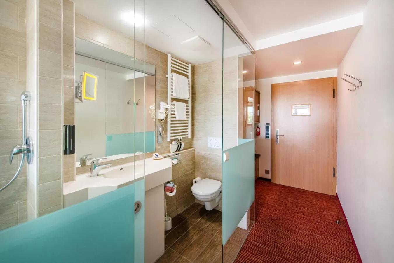 Bathroom in Diehls Hotel