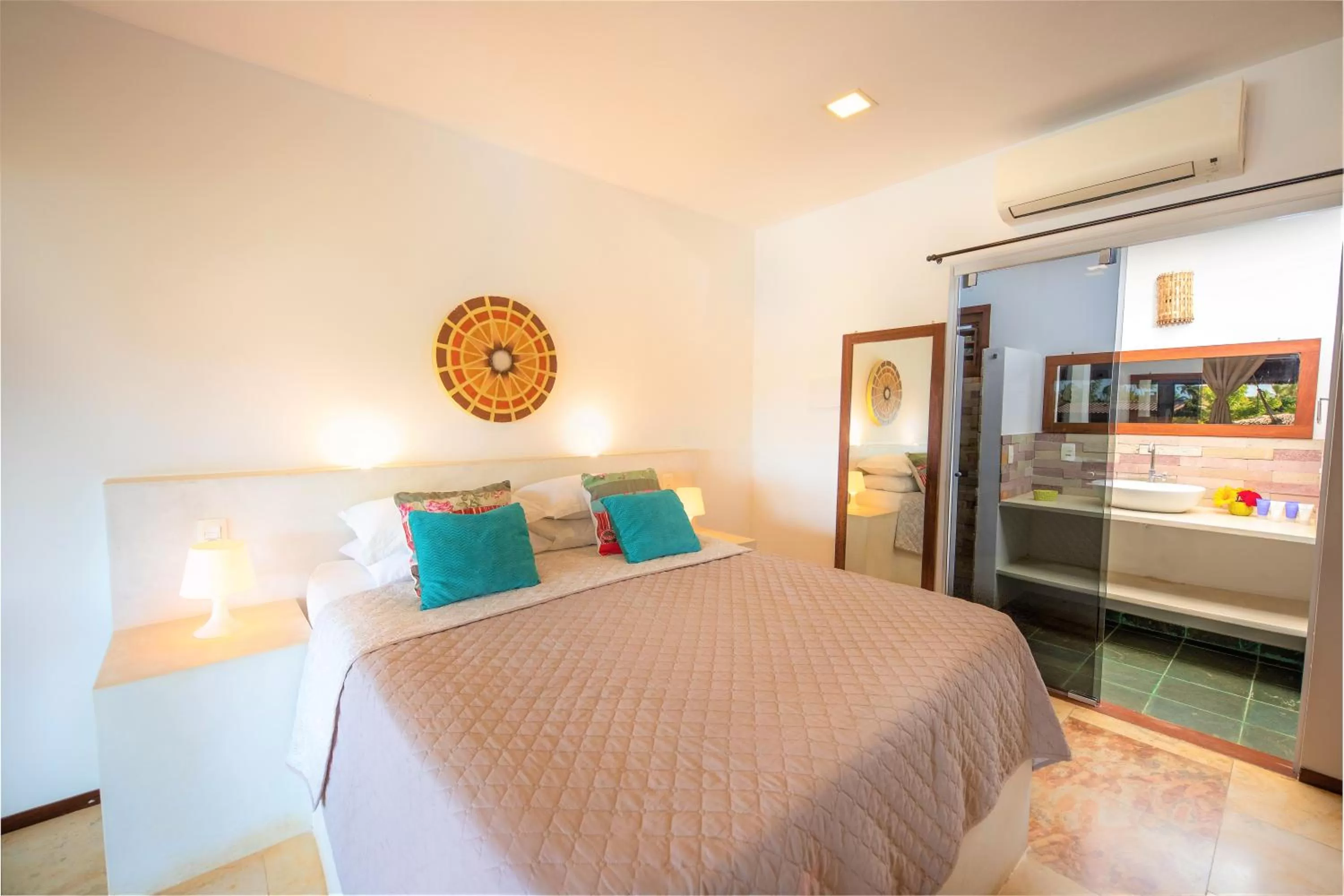 Bed in Vila Emanuelle Pousada Boutique