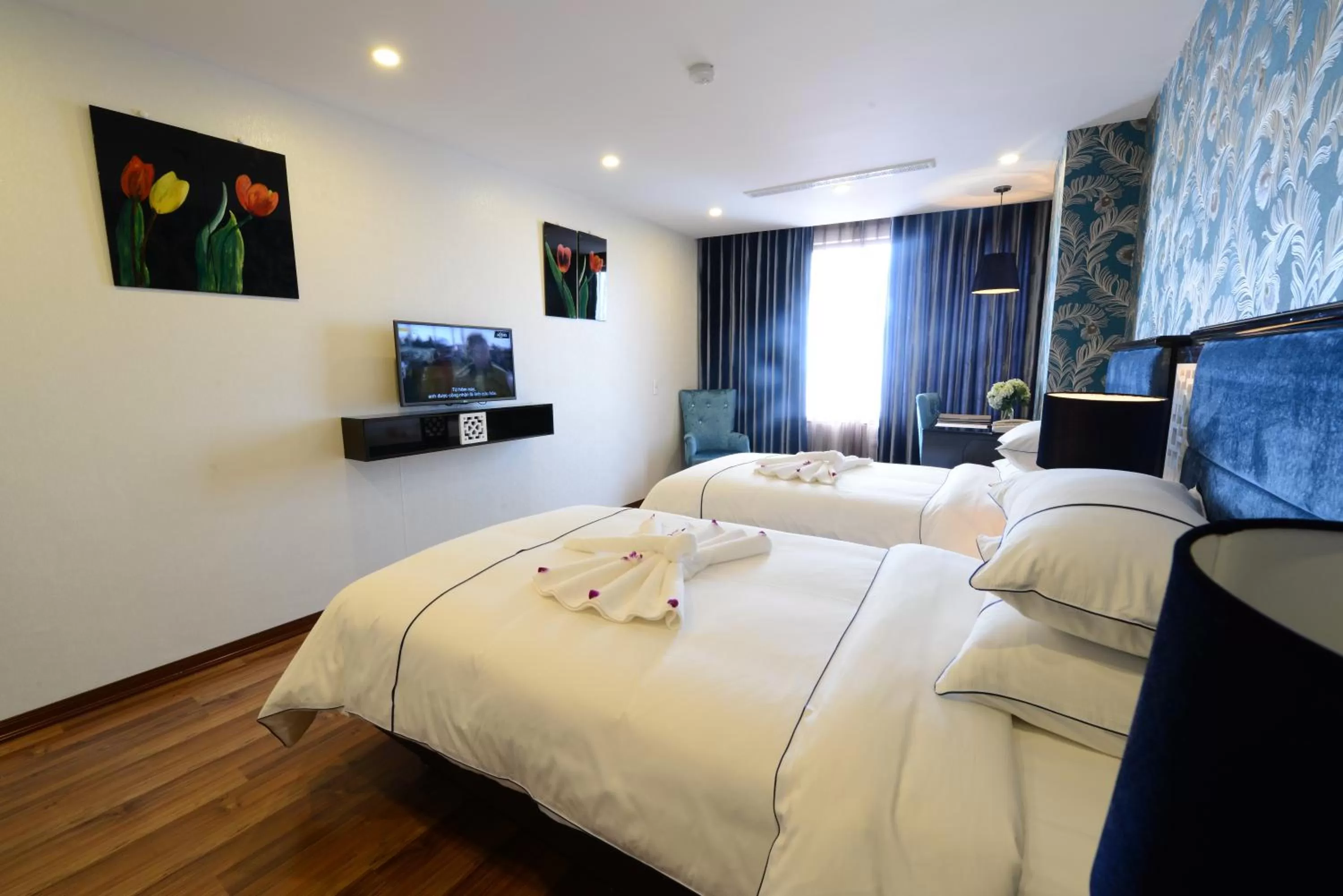 Bed in Hanoi Emerald Waters Hotel & Spa