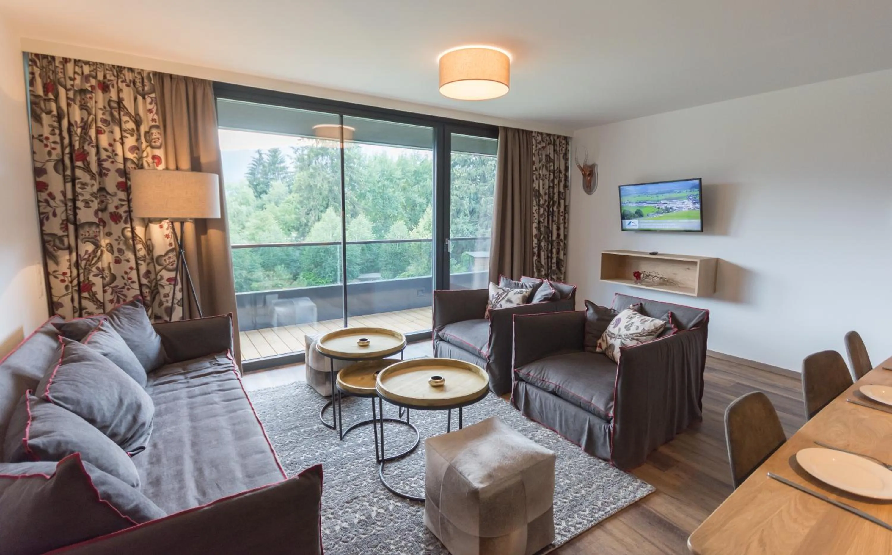 Living room, Seating Area in Schönblick Residence - Absolut Alpine Apartments