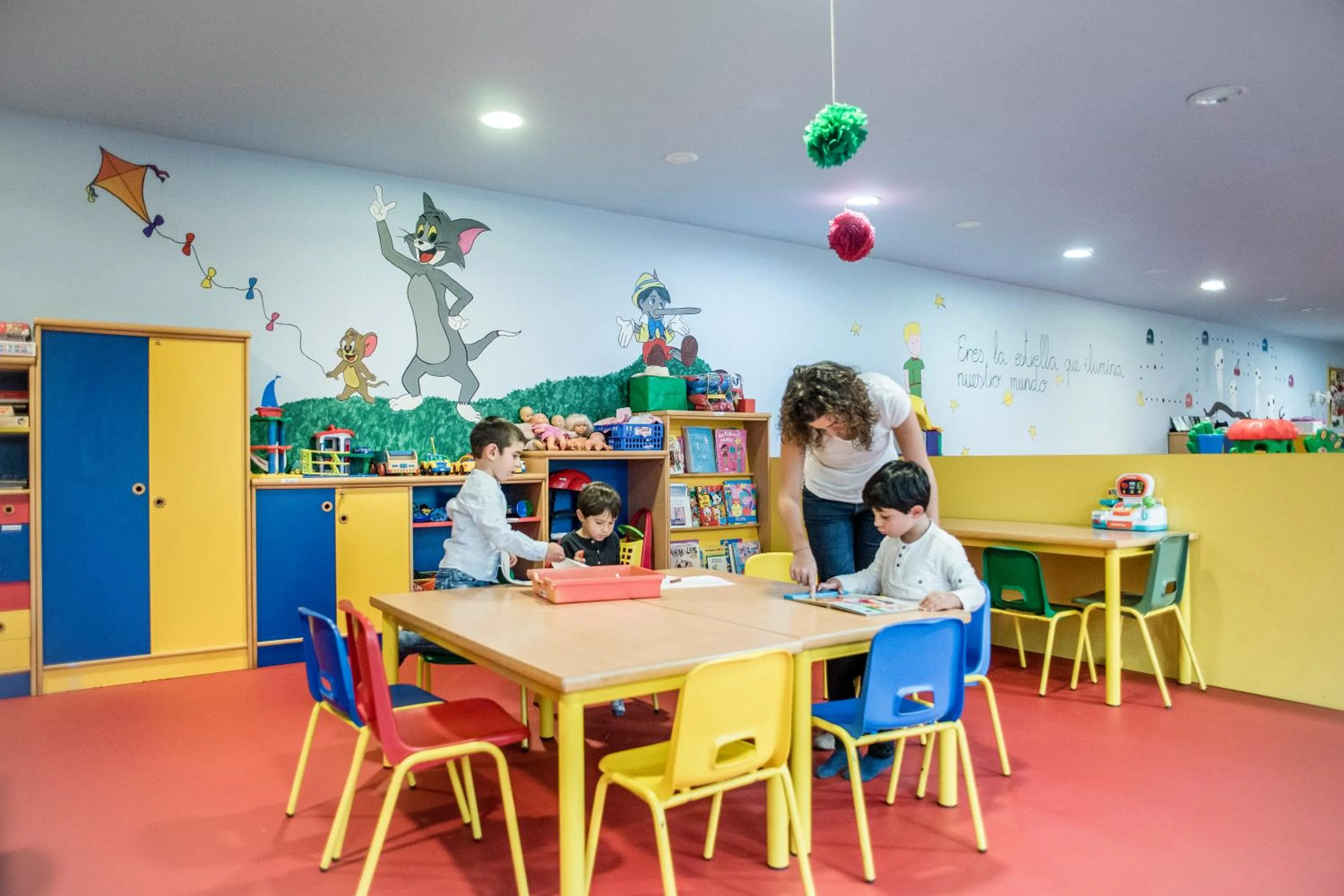Children play ground in Talaso Atlántico