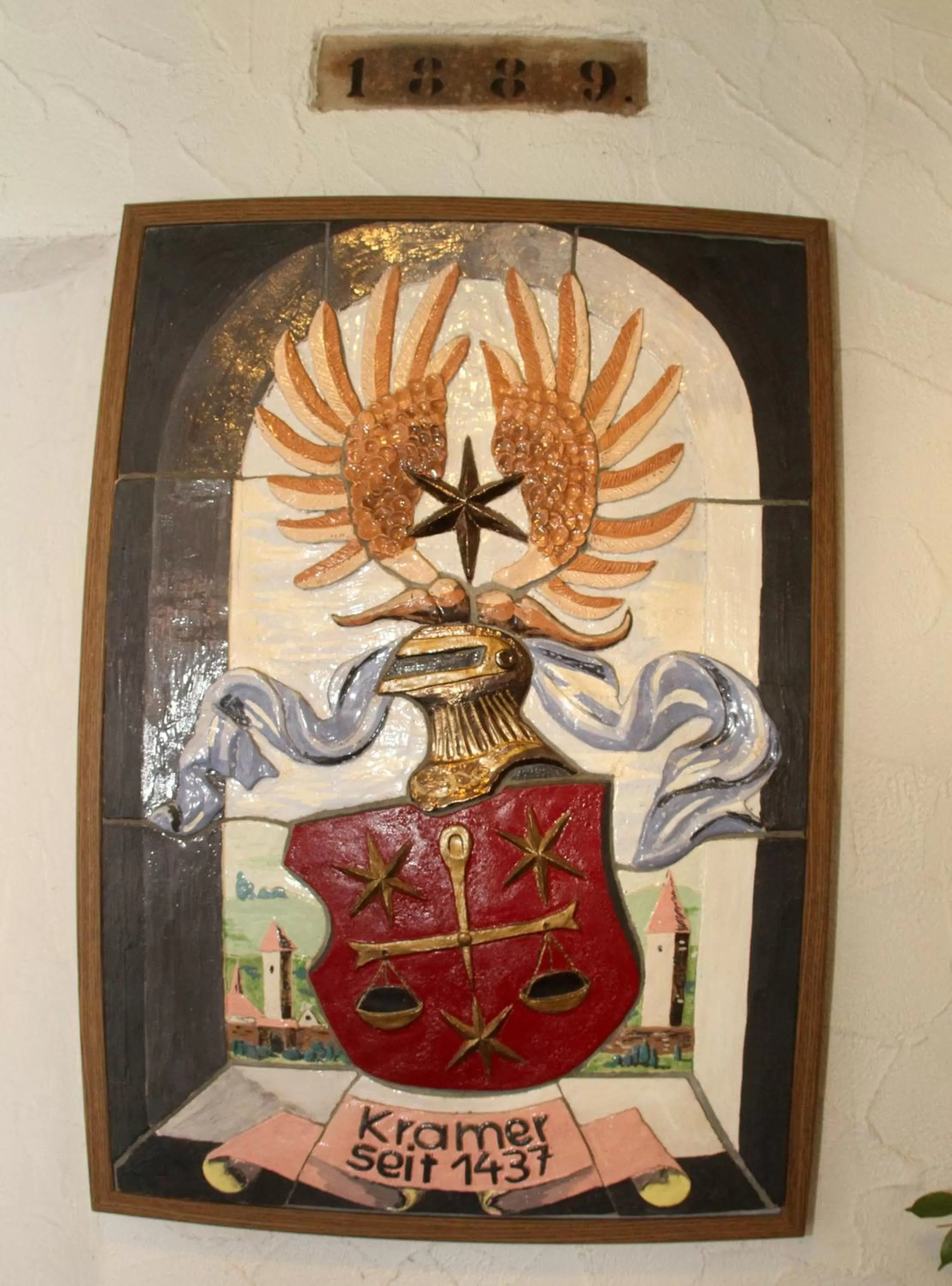 Decorative detail in Frühstückshotel Landgasthof Kramer