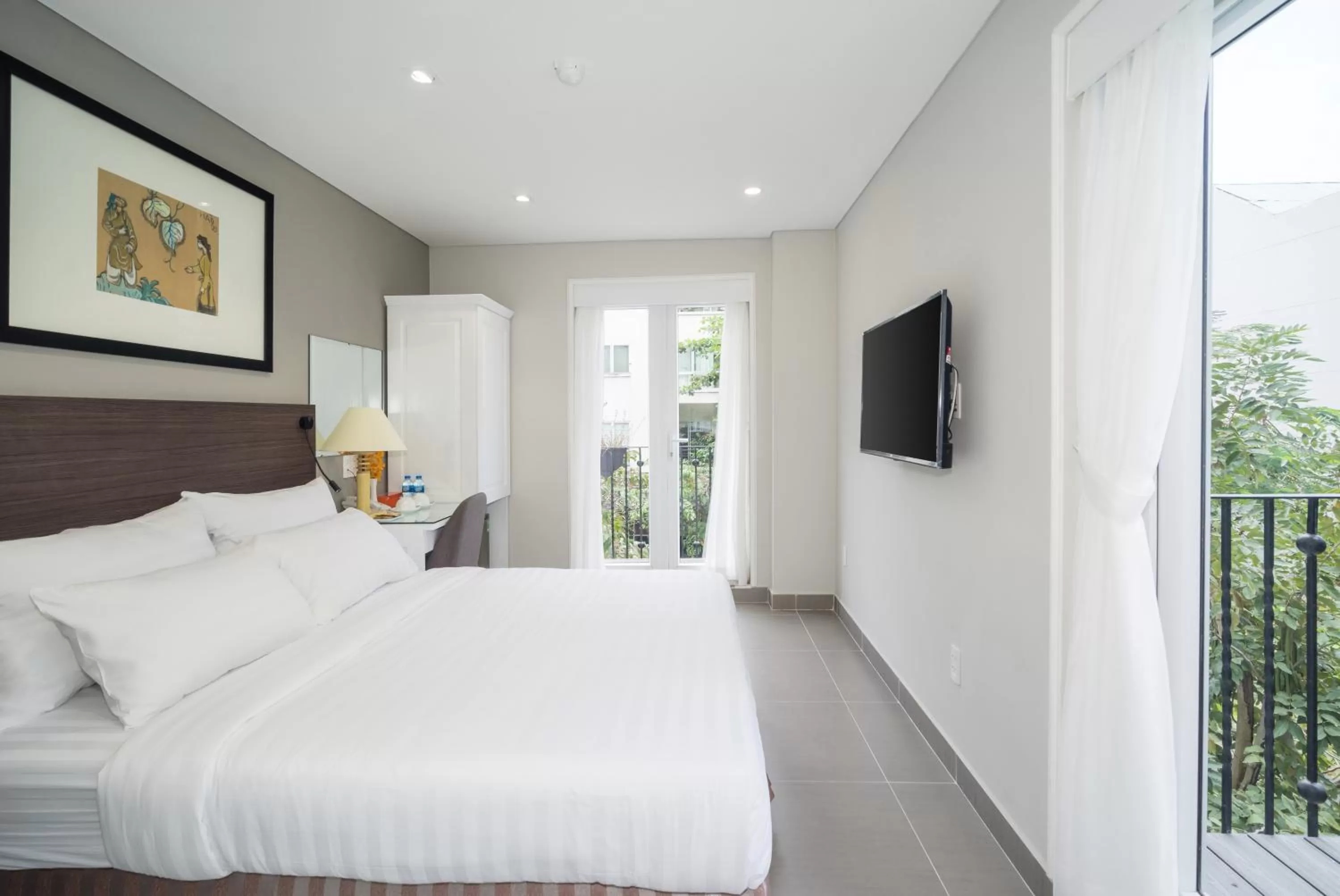 Bedroom, Bed in Park Hill Hotel - Phu My Hung