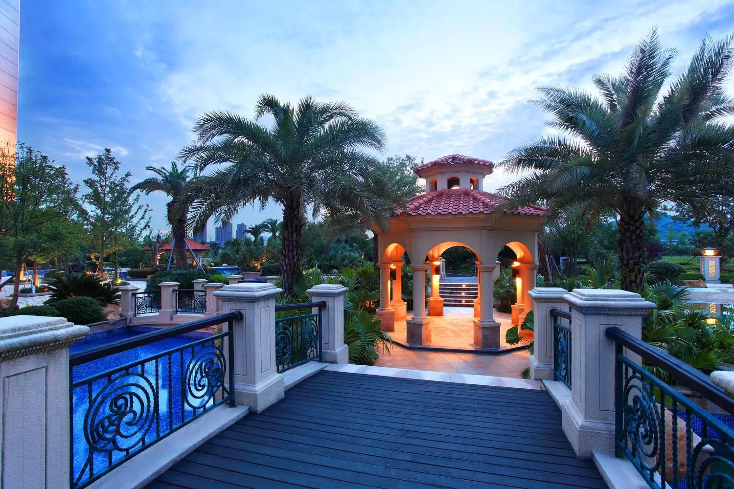 Garden in Sheraton Zhoushan Hotel