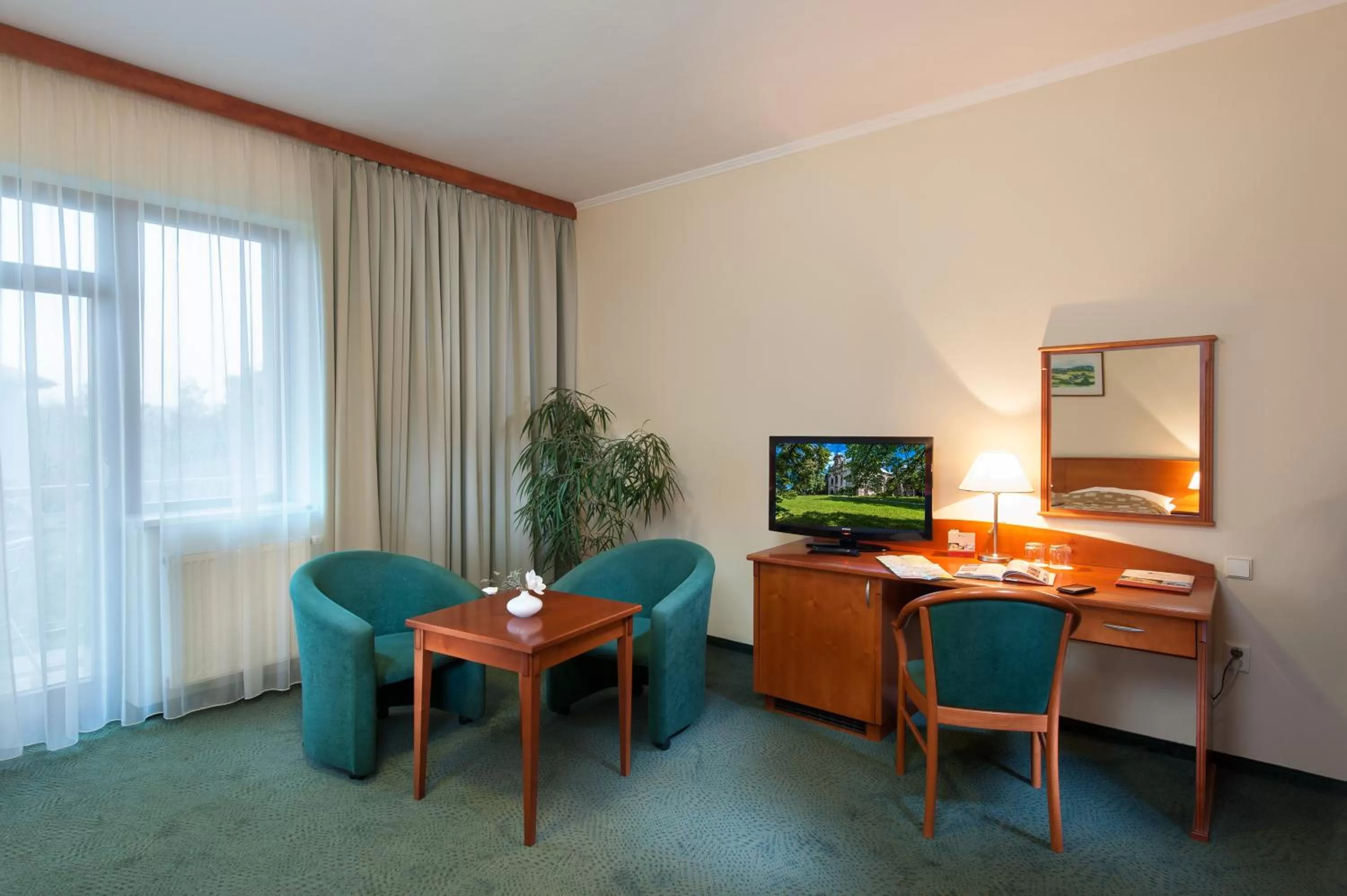 Seating area in April hotel Panorama