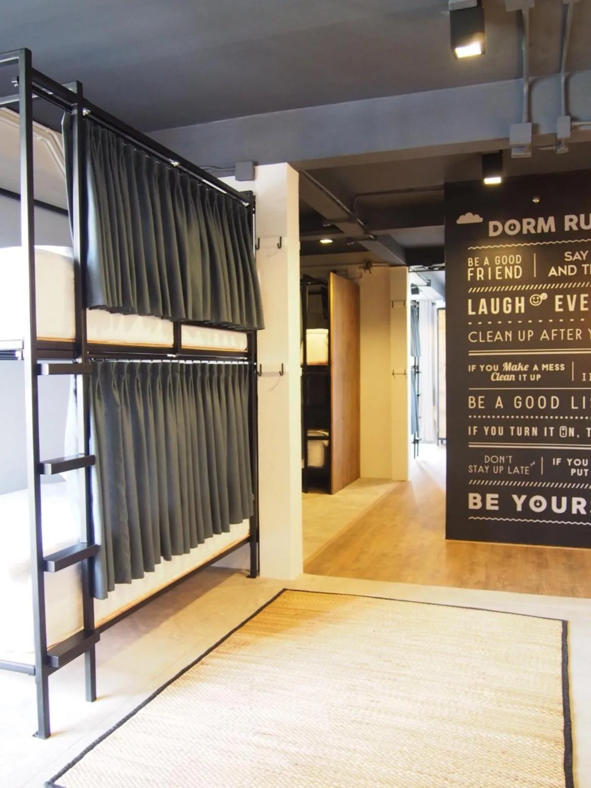 Bed in Bedgasm Hostel Chanthaburi