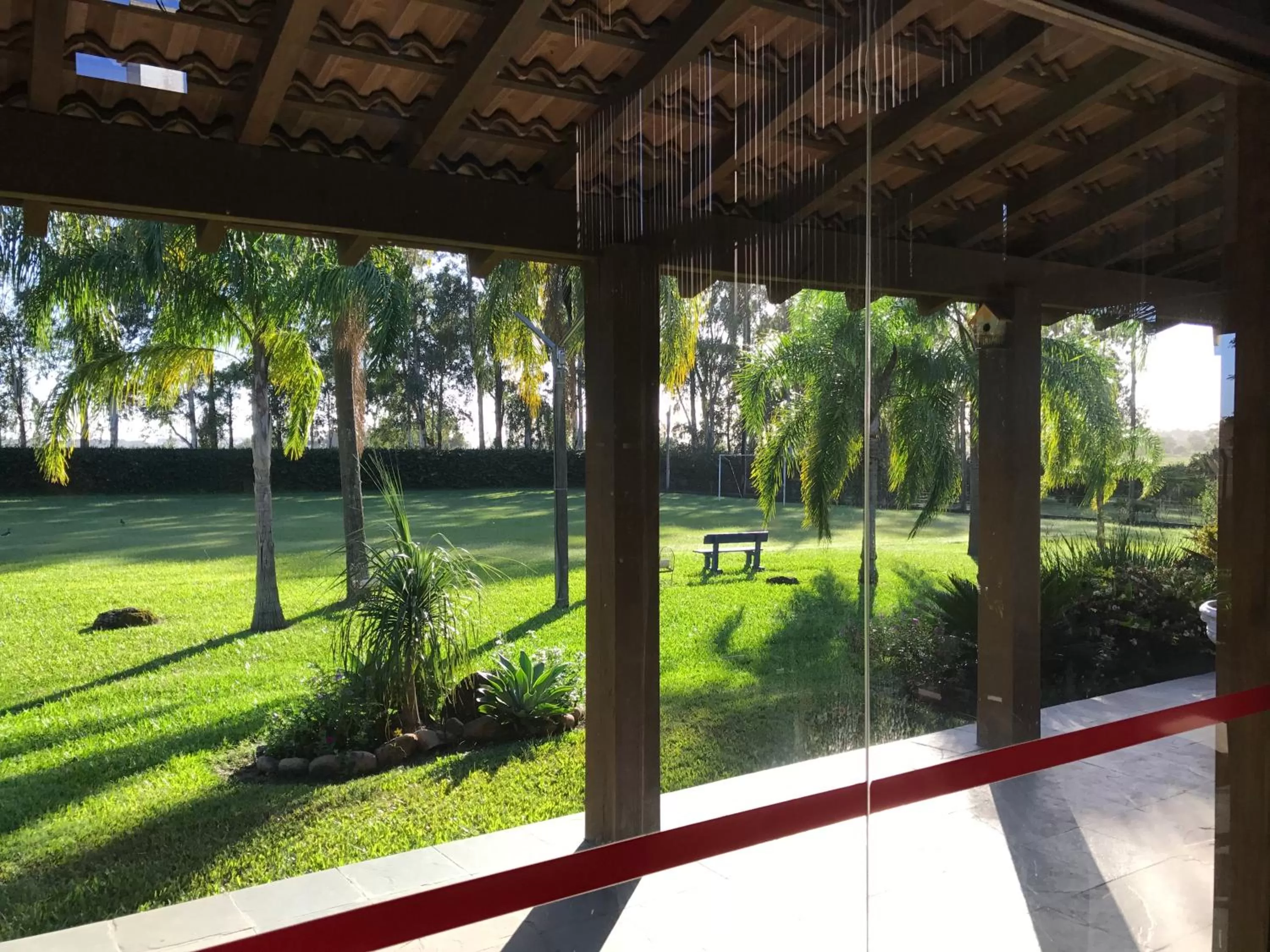 Garden view in Hotel Texacao do Cavera