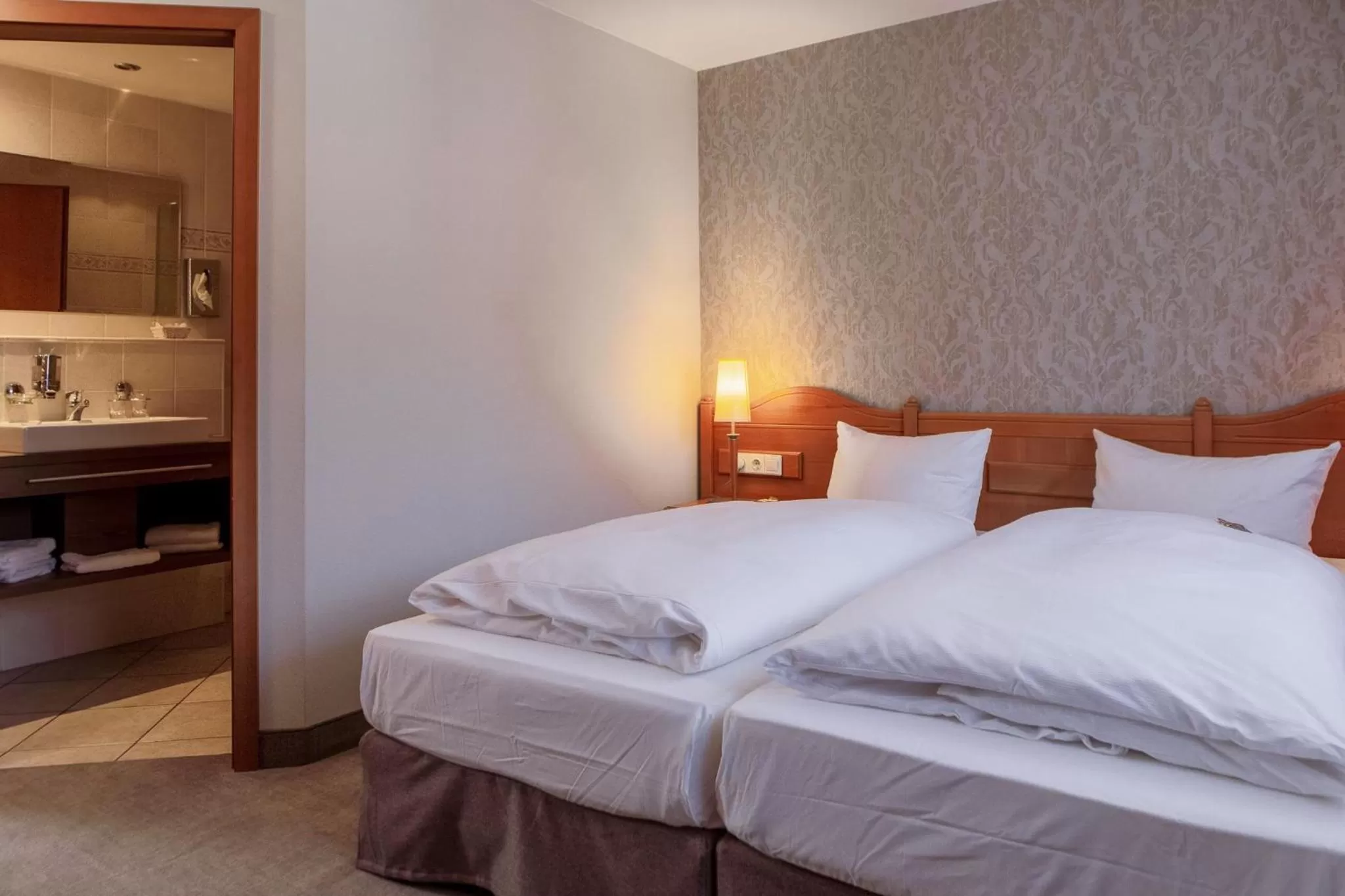 Bed in Hotel Ettrich & Elbresort Rathen