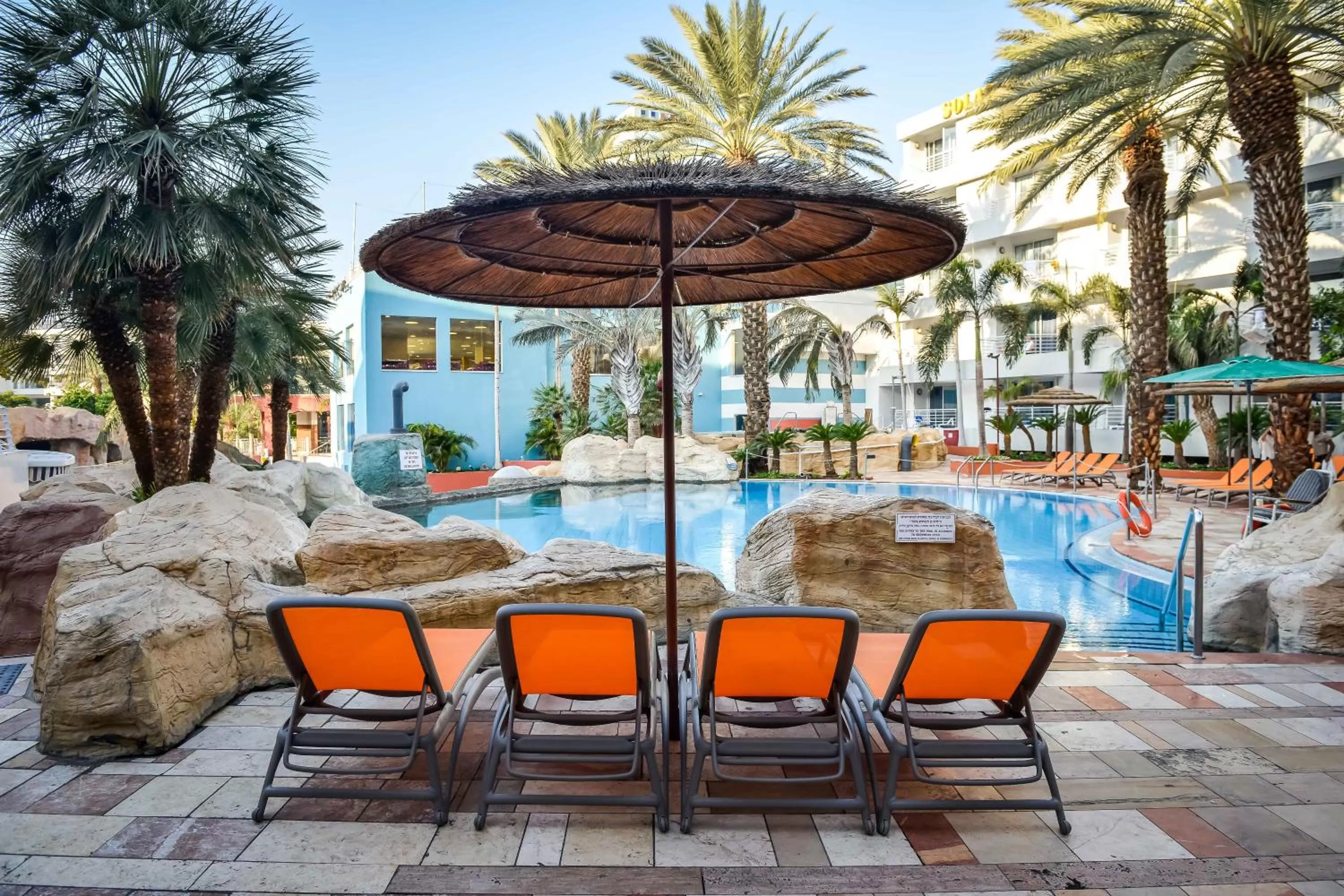 Swimming pool in Club Hotel Eilat - All Suites Hotel