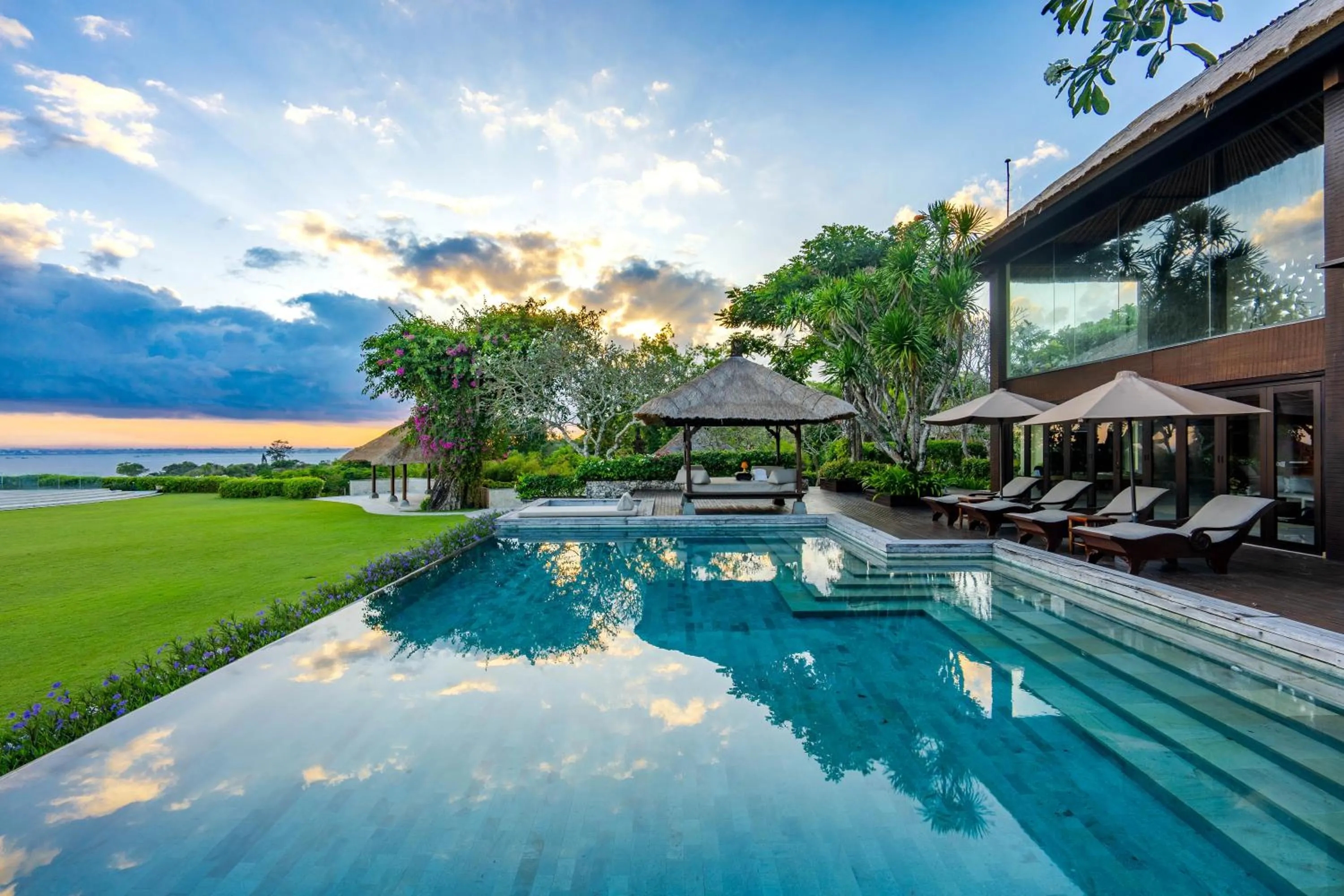 Swimming pool in AYANA Villas Bali