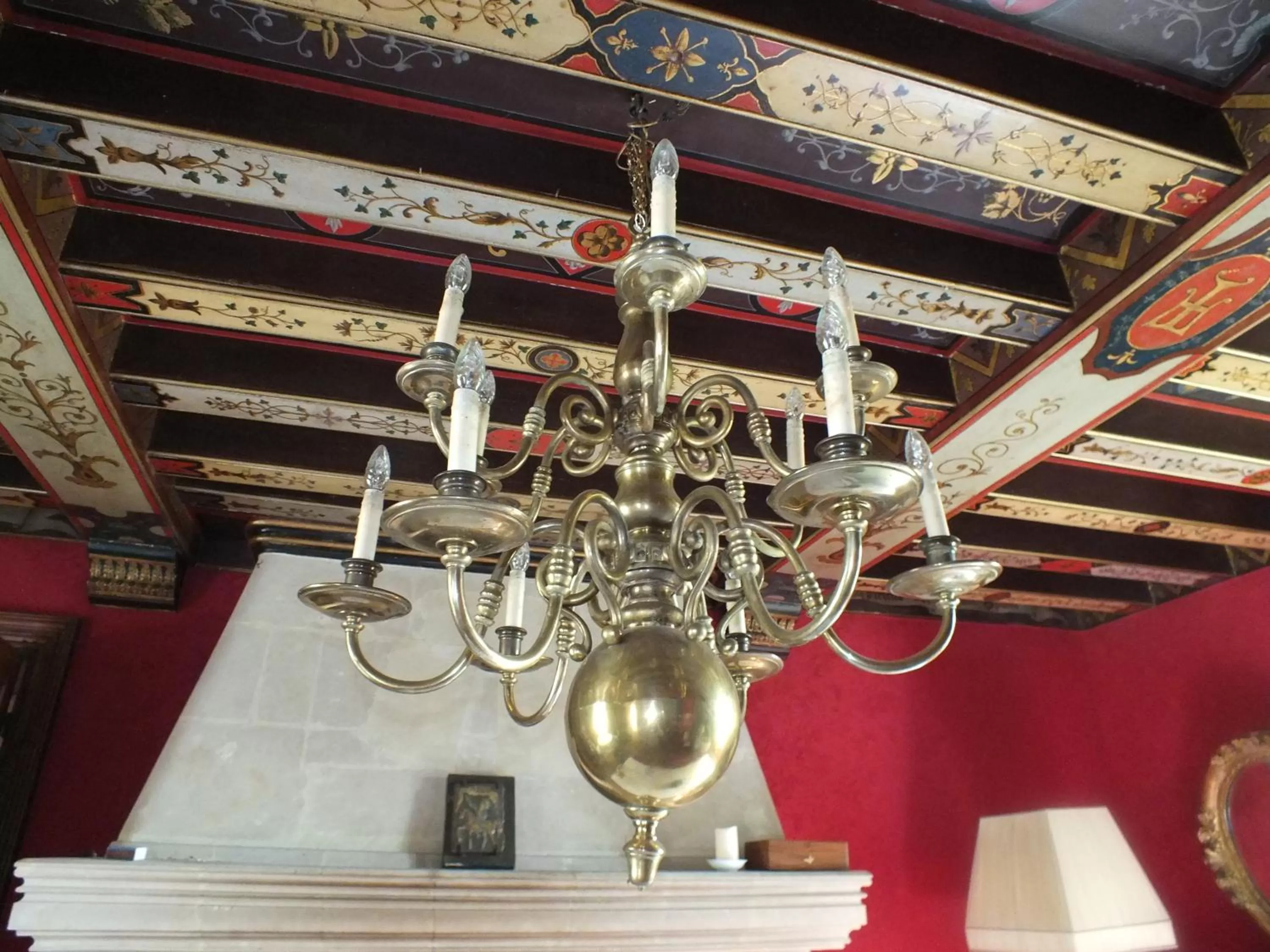 Decorative detail in Château de Nazé Vivy-Saumur