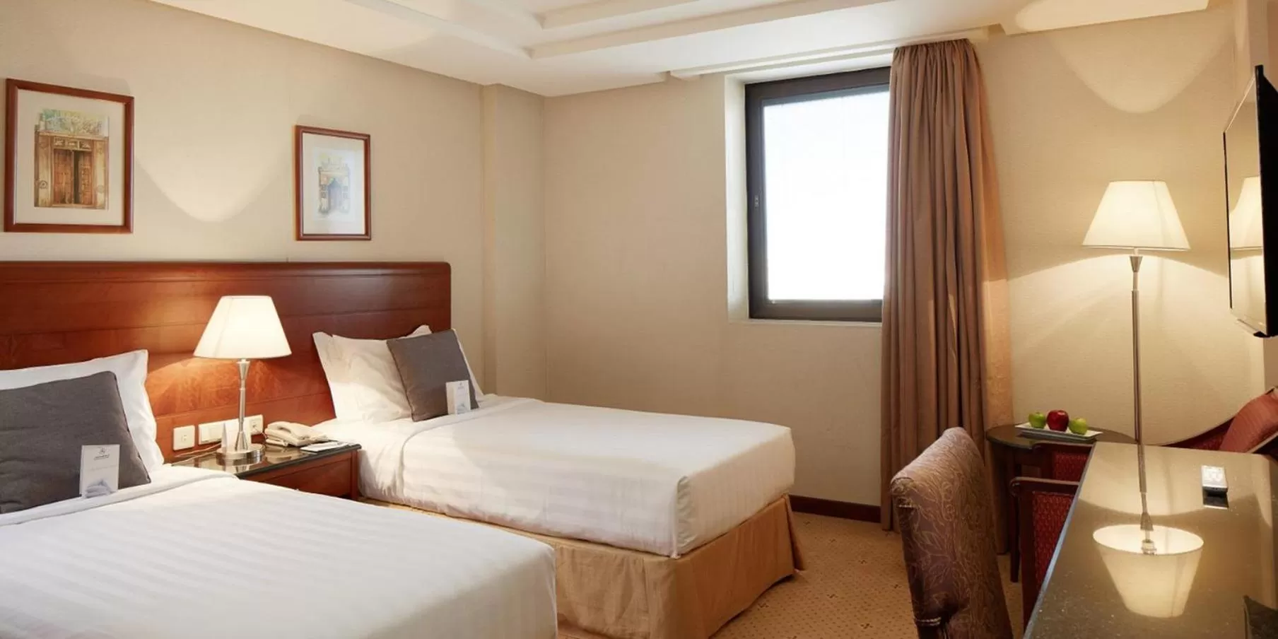 Photo of the whole room, Bed in Crowne Plaza Riyadh Palace by IHG