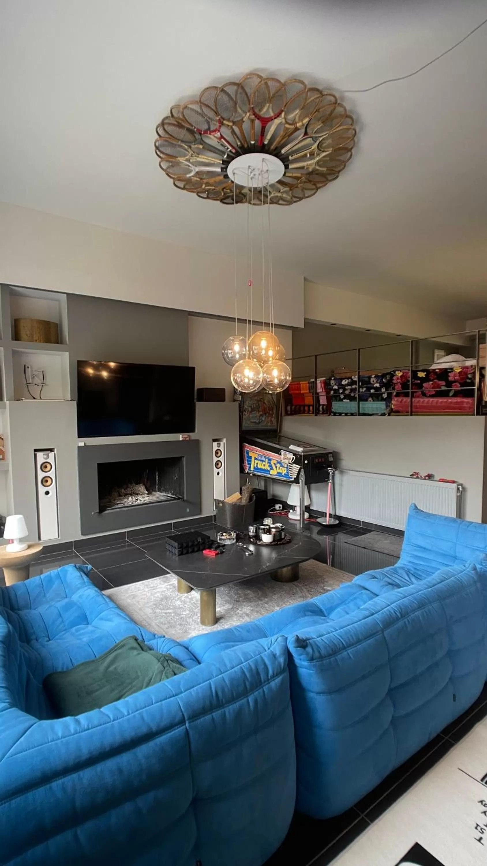 Living room in Bespoke House Athens