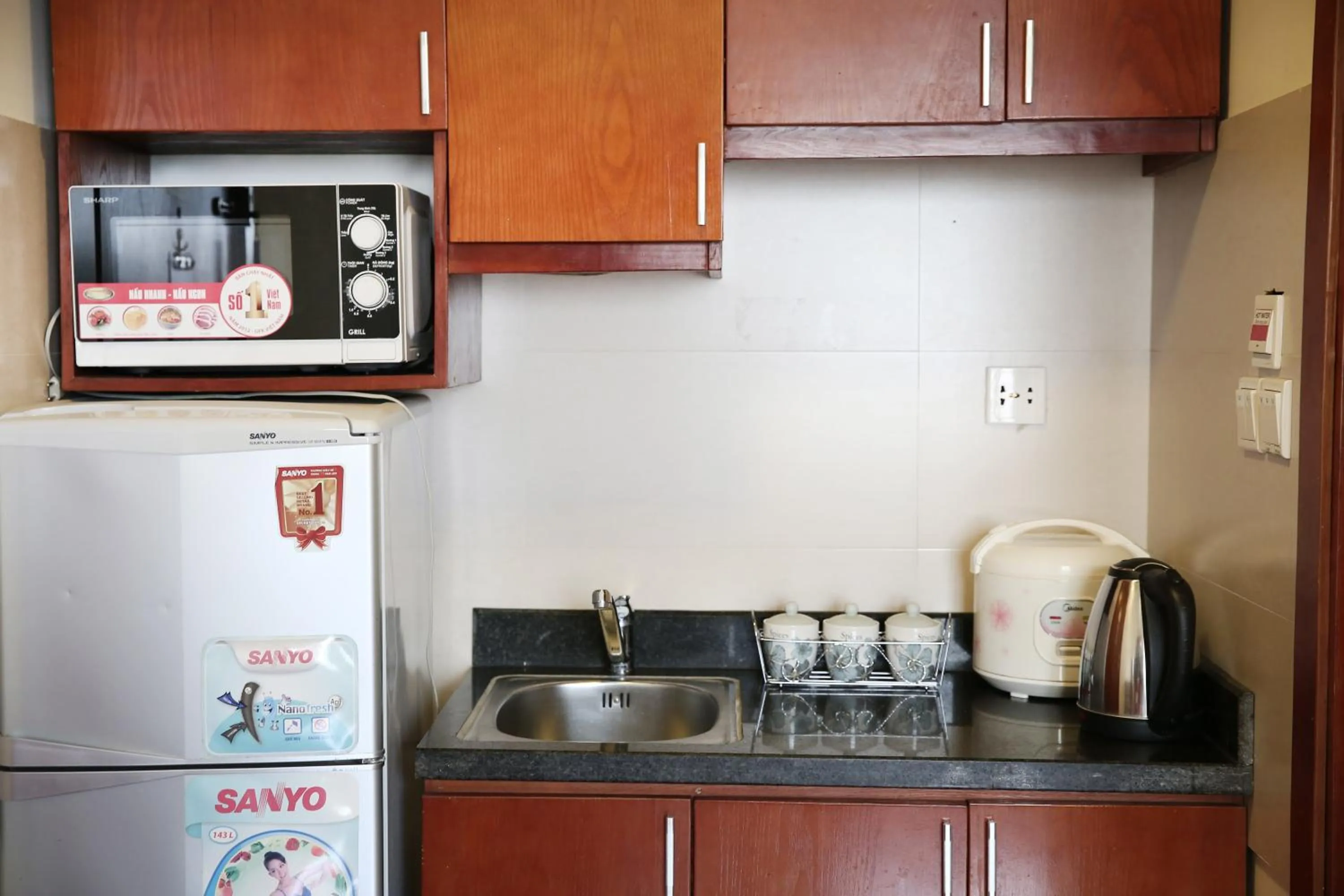 Kitchen or kitchenette in V-Studio Apartment 3