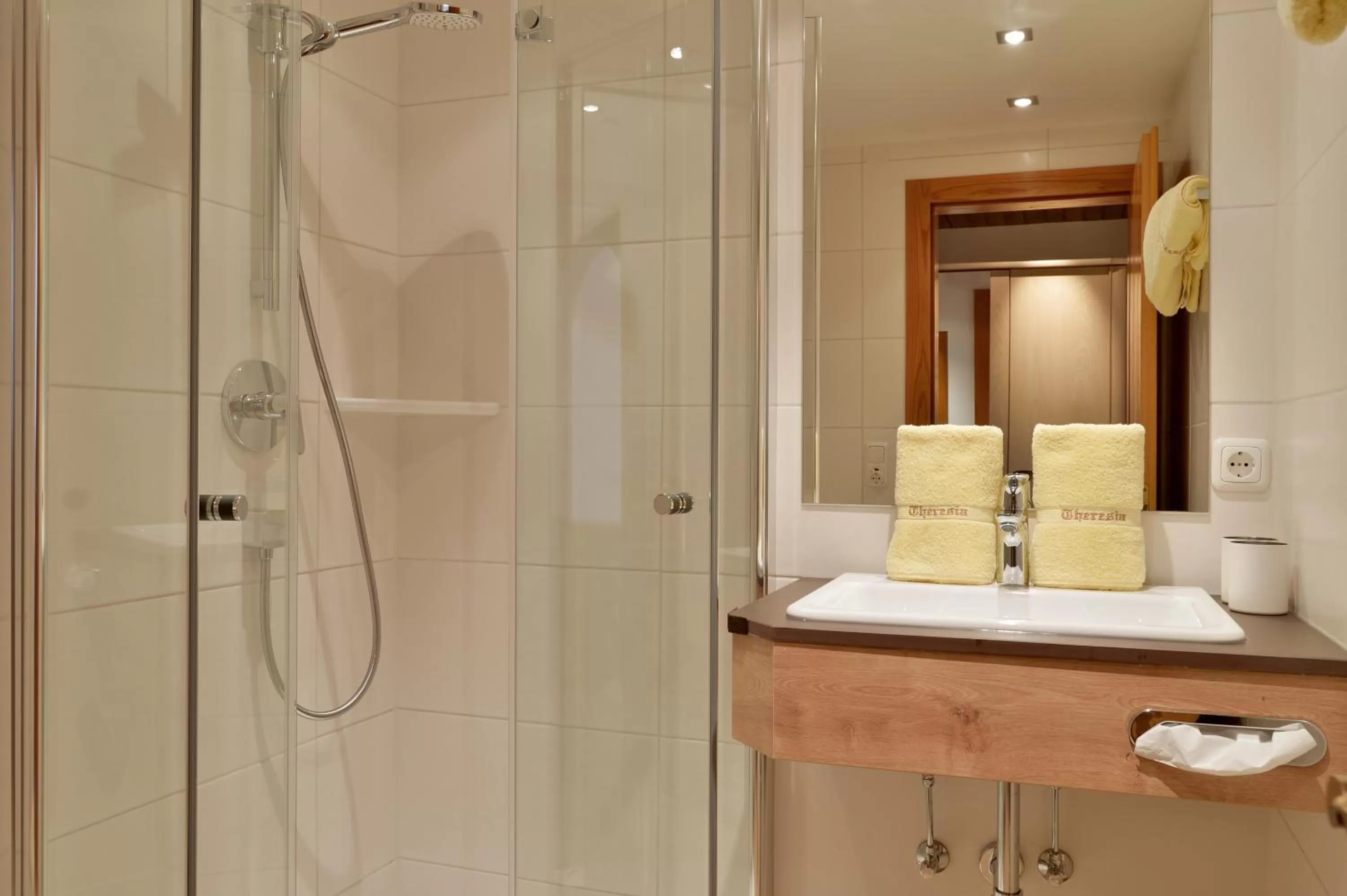 Bathroom in Hotel Theresia Garni