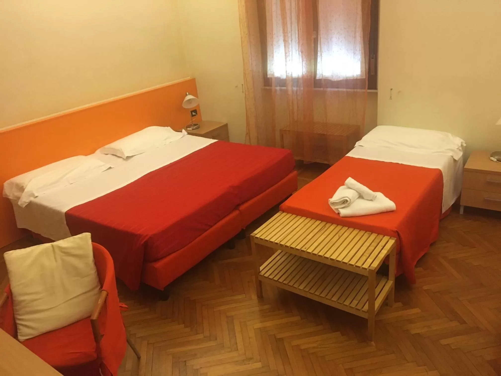 Bed in Hotel San Marco