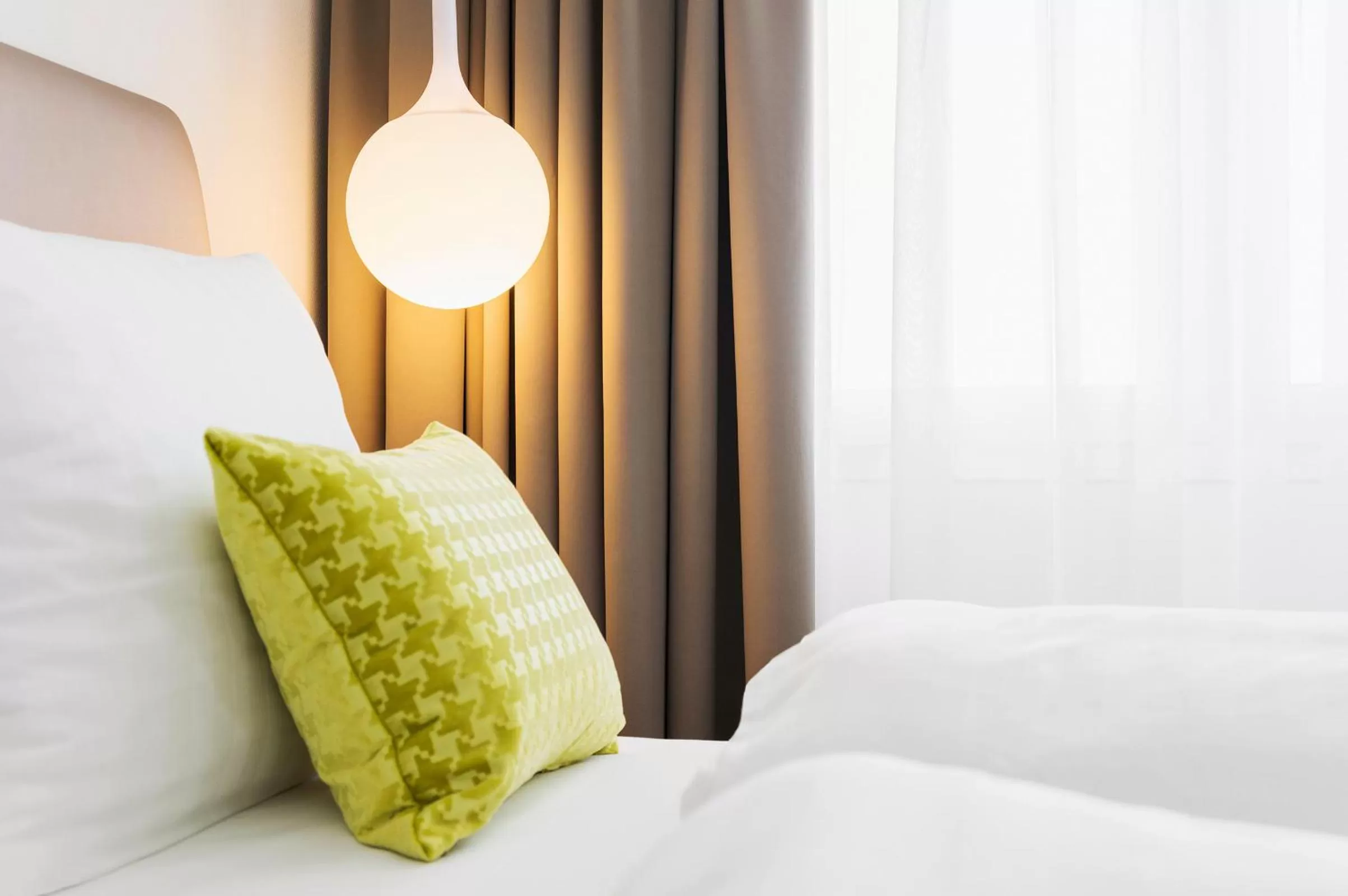 Decorative detail, Bed in Hotel Rad