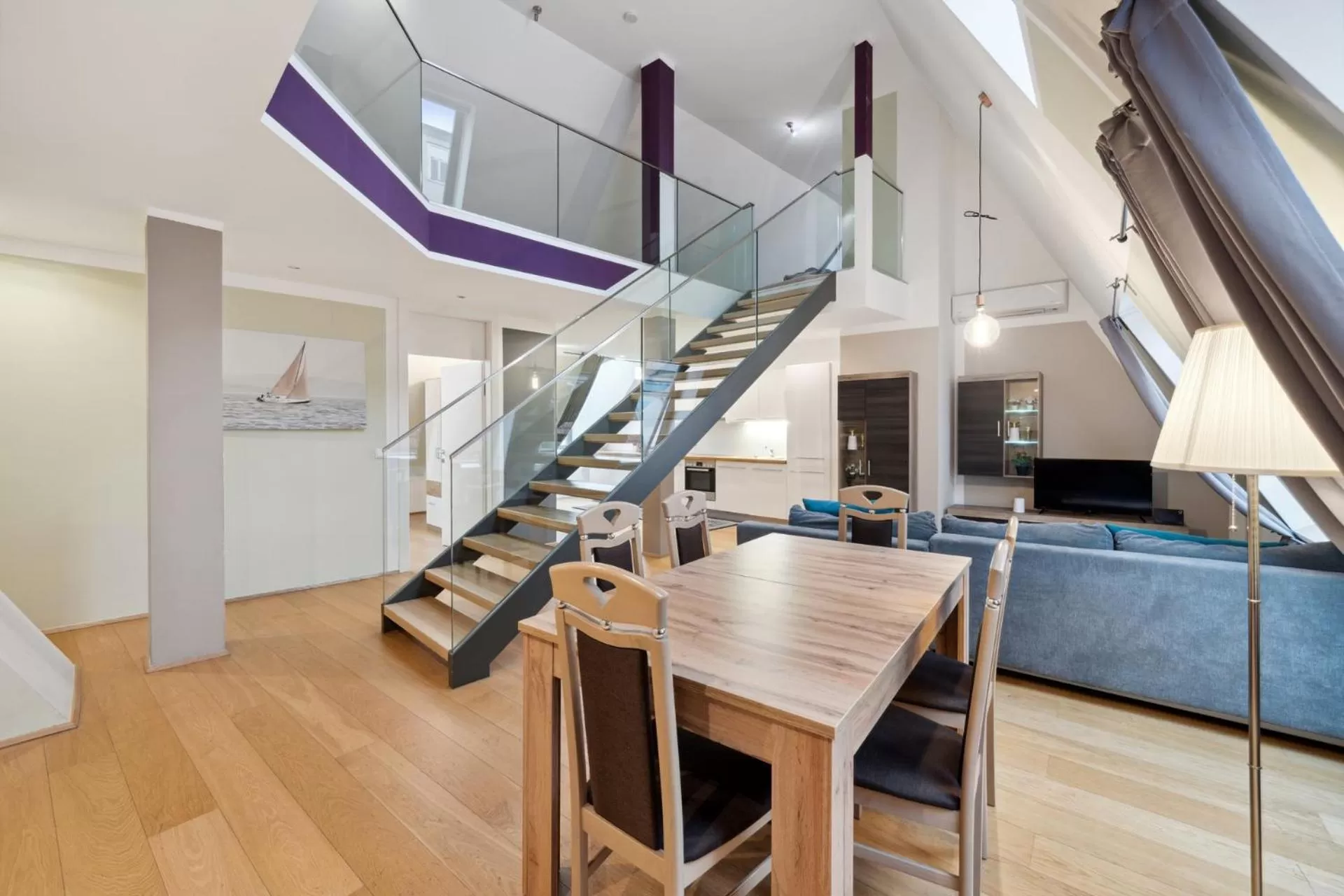 Dining Area in Florian's apartments in Mariahilf Vienna