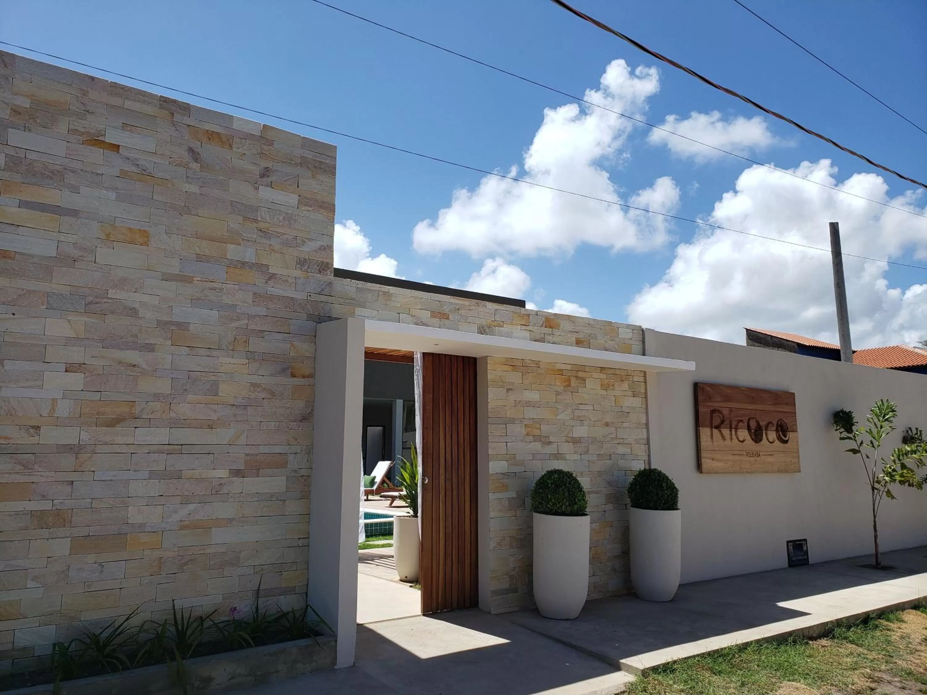 Facade/entrance in Pousada Ricoco