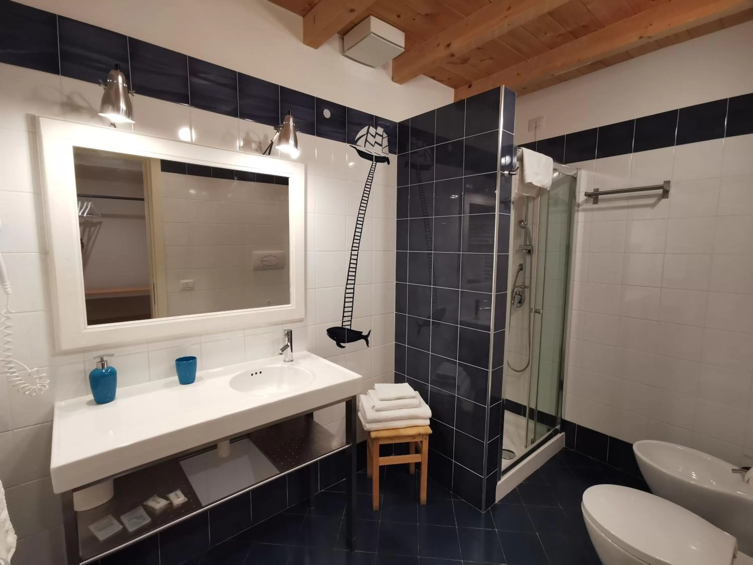 Bathroom in B&B Re Umberto