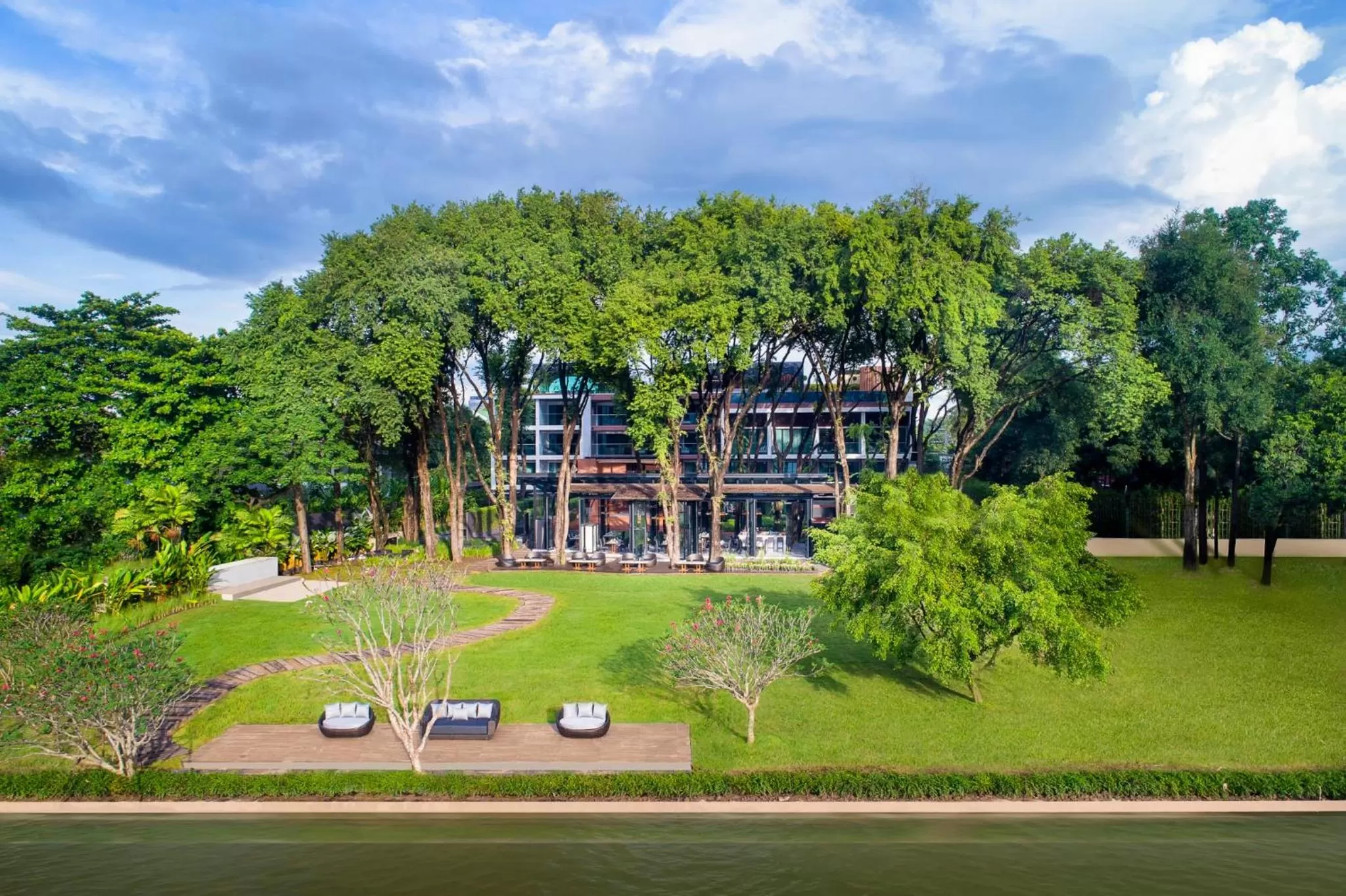Natural landscape in Cross Chiang Mai Riverside