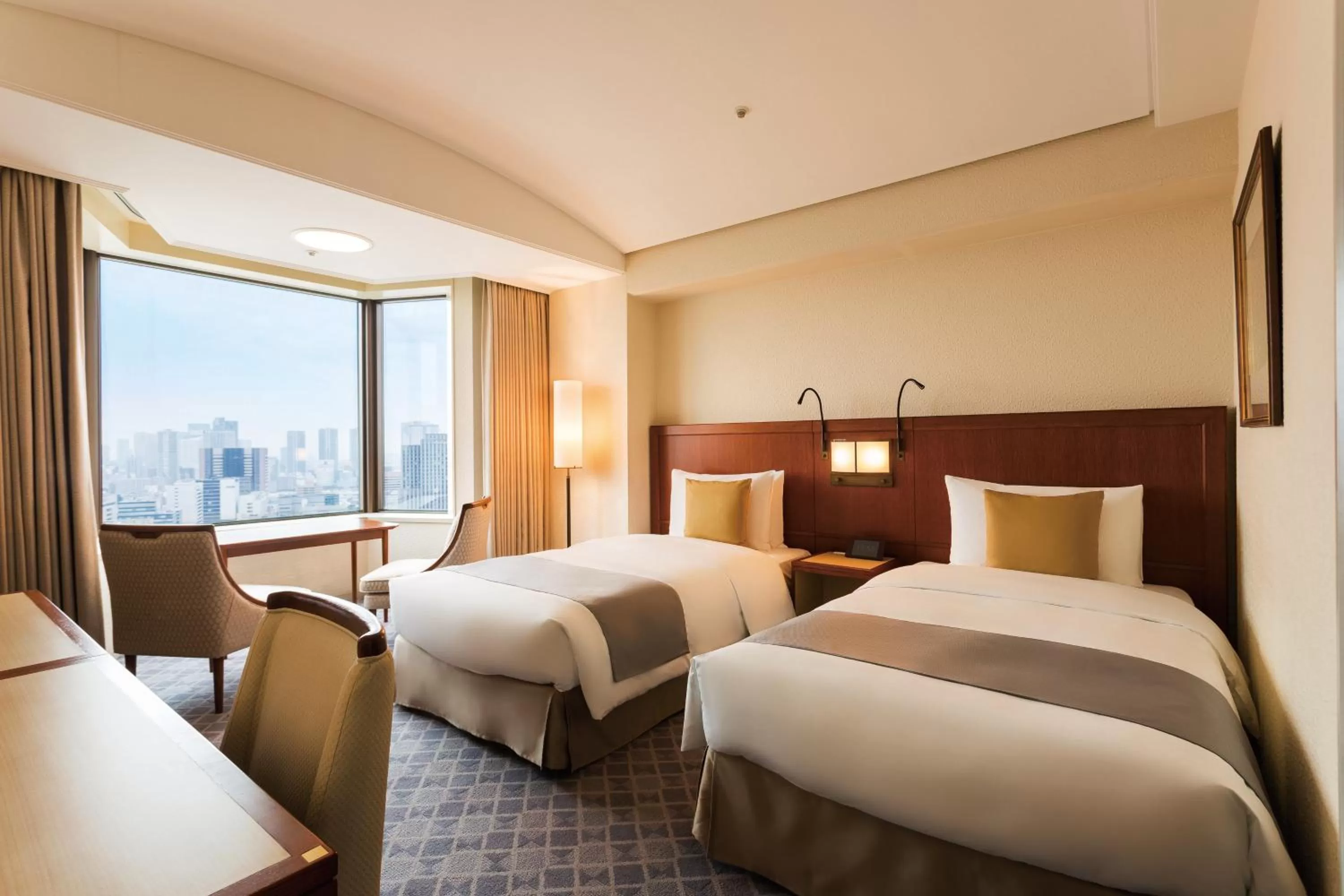 Photo of the whole room, Bed in Imperial Hotel Tokyo