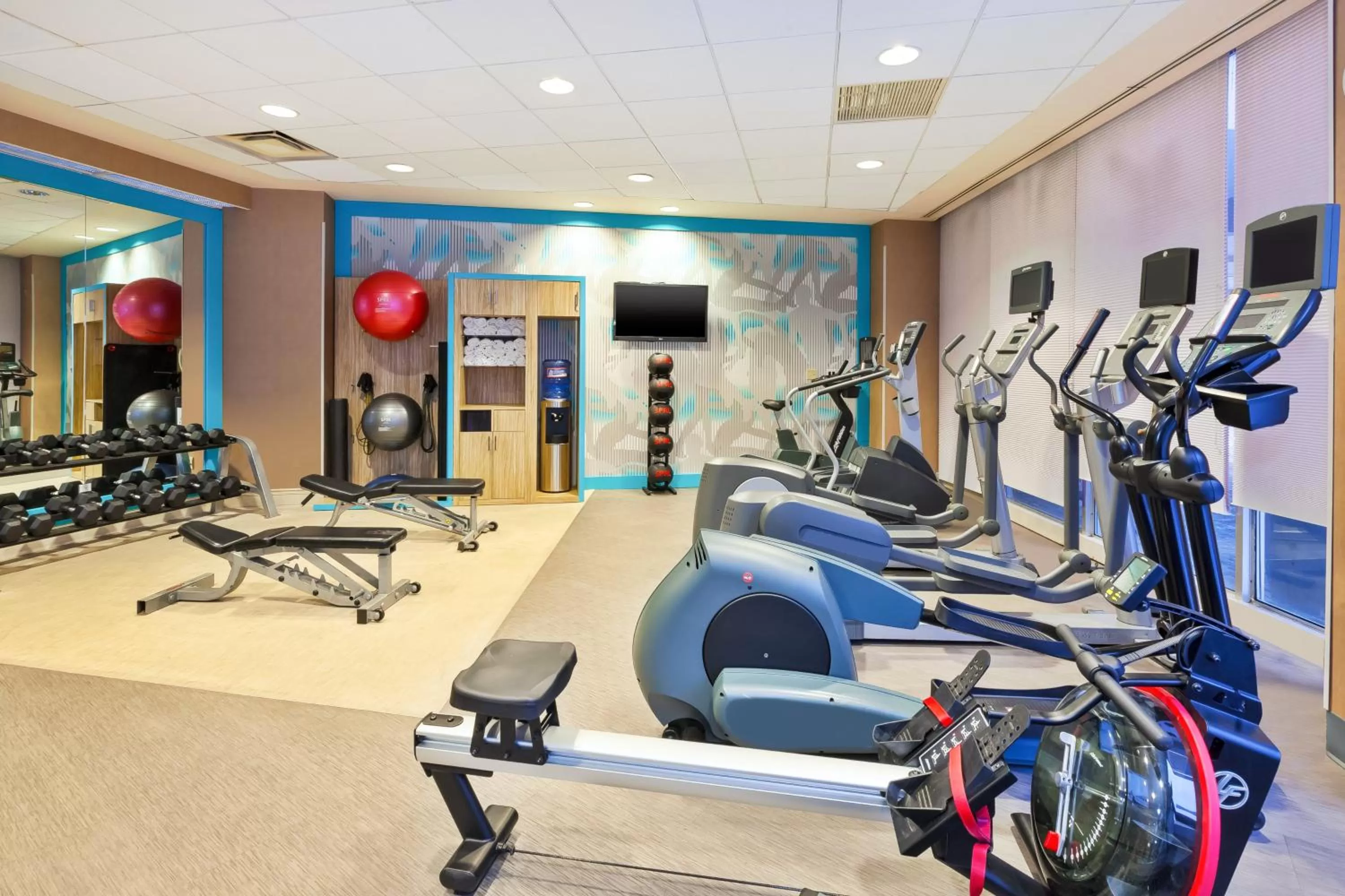 Fitness centre/facilities in Crowne Plaza Syracuse by IHG