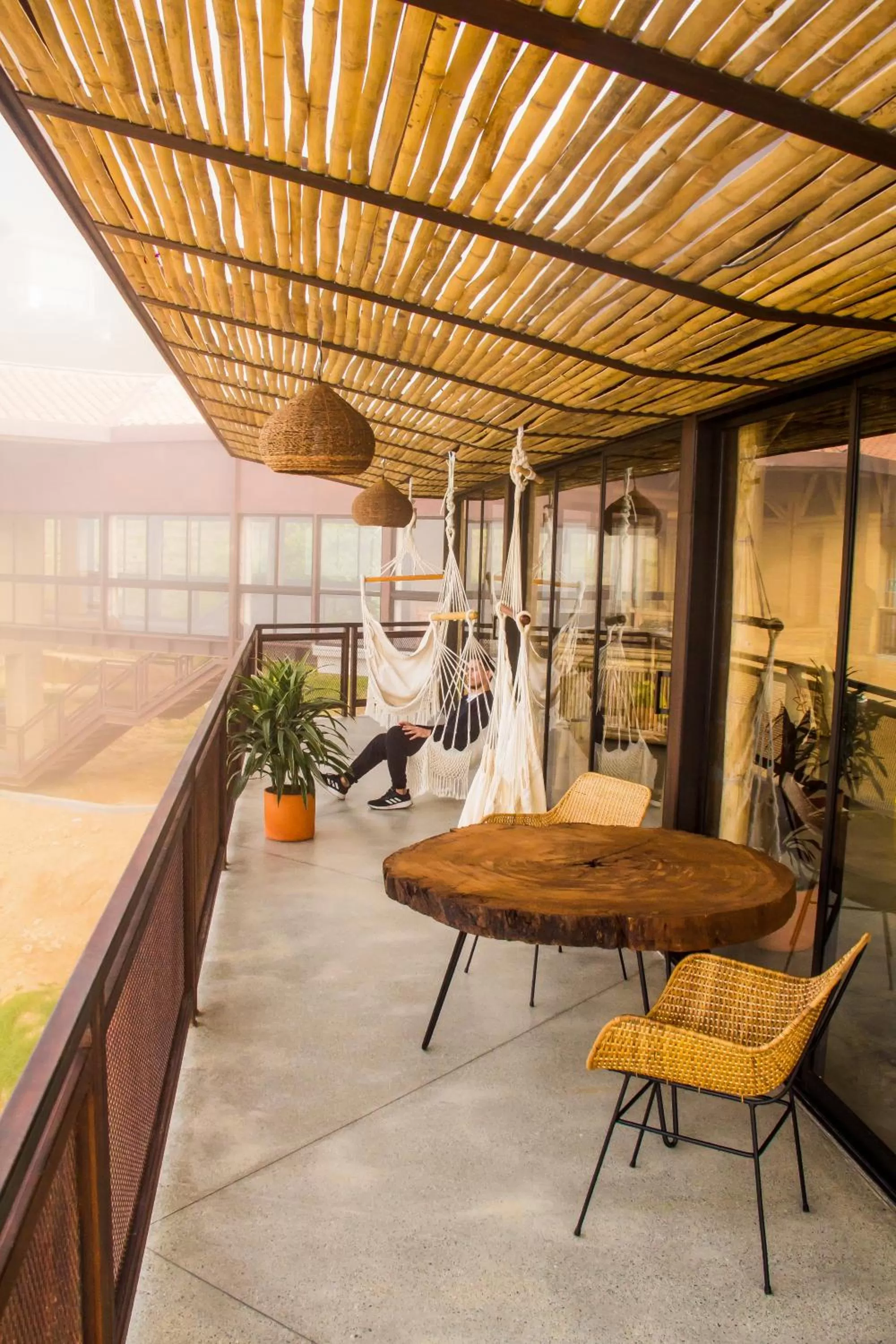 Balcony/Terrace in Cannúa Lodge Hotel