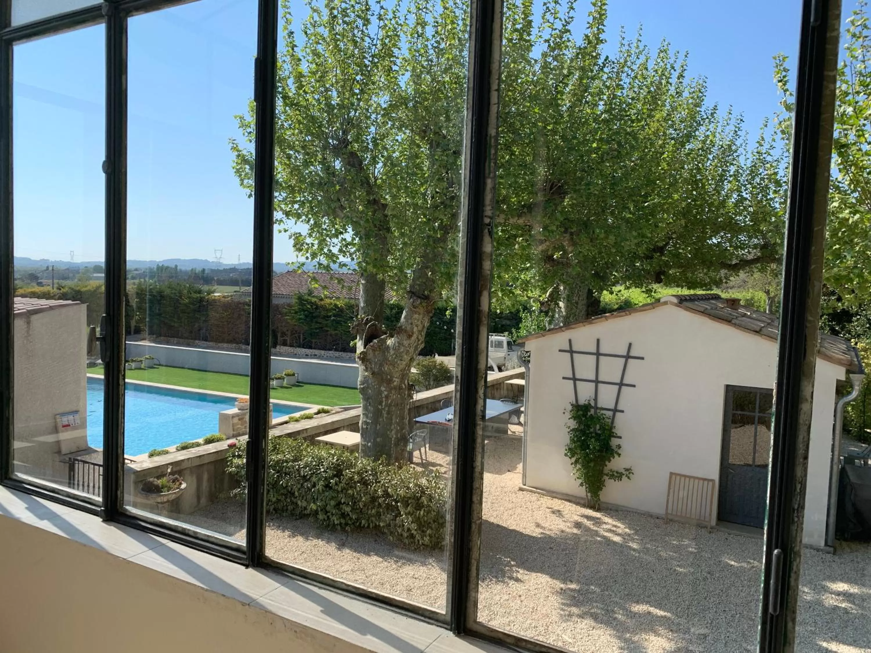Pool View in DOMAINE FORVENT