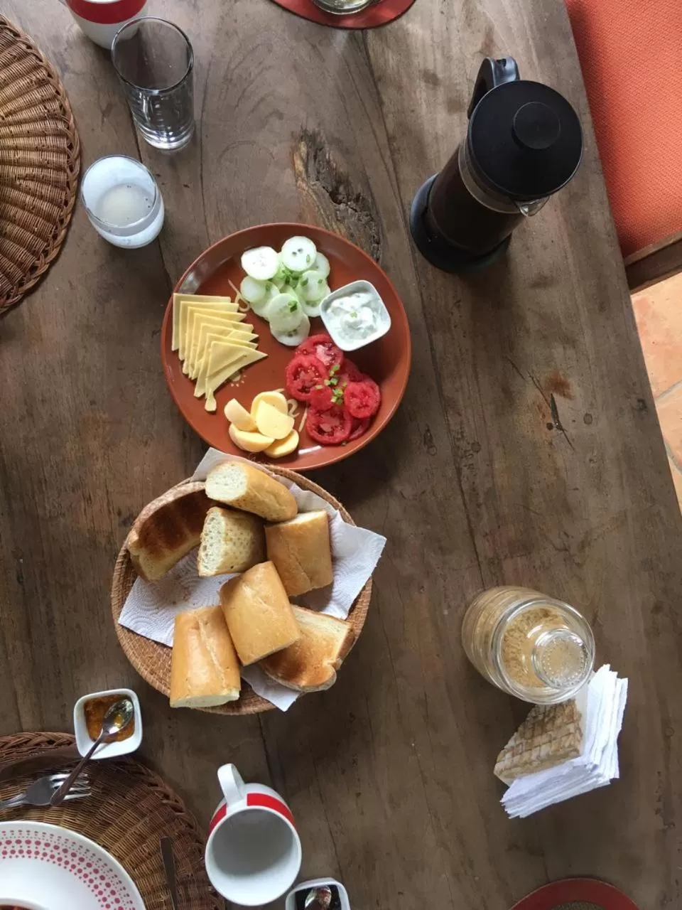 Breakfast in El Paraiso - B&B Finca San Vicente